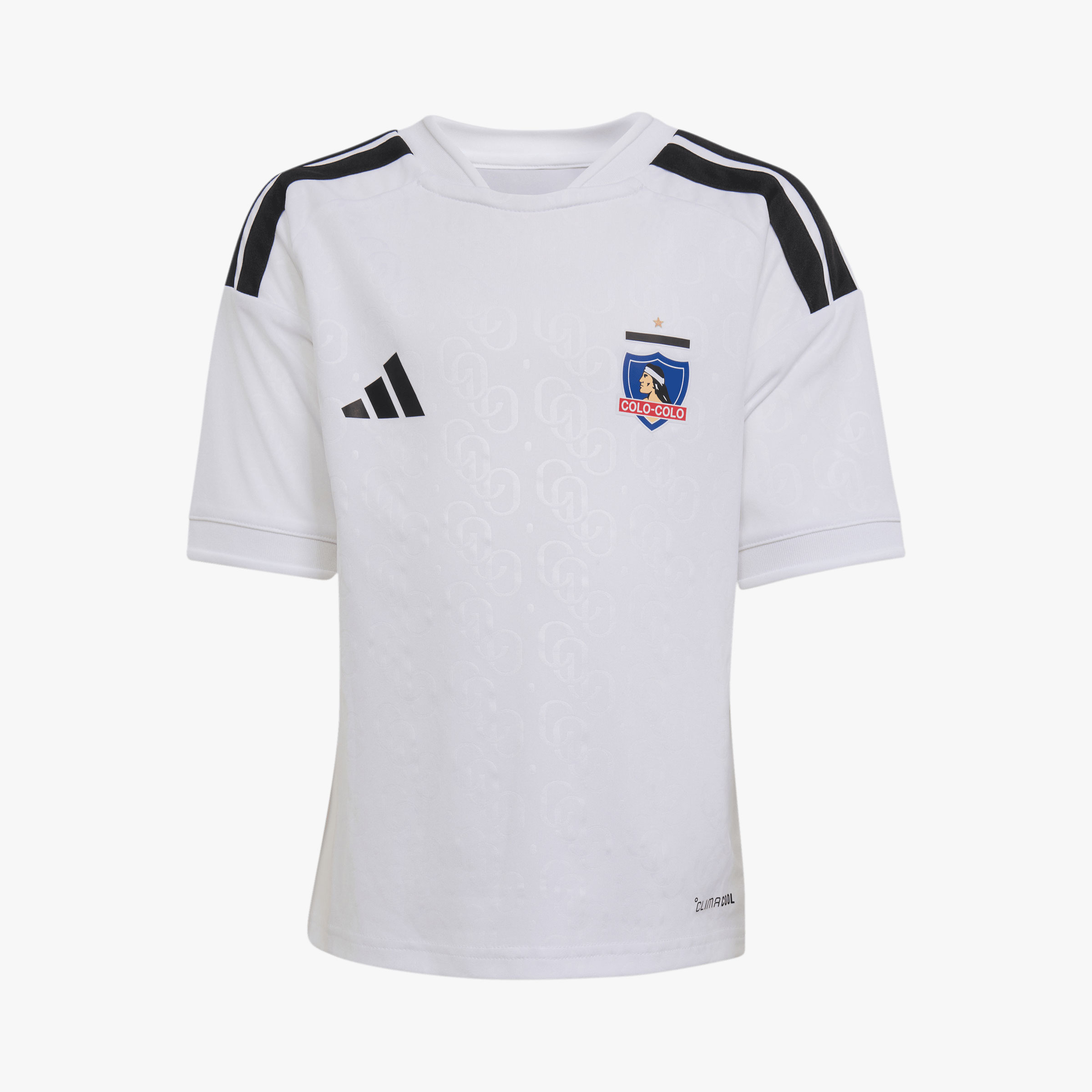 adidas Conjunto Colo-Colo 26 Ni&ntilde;os Local, BLANCO, hi-res