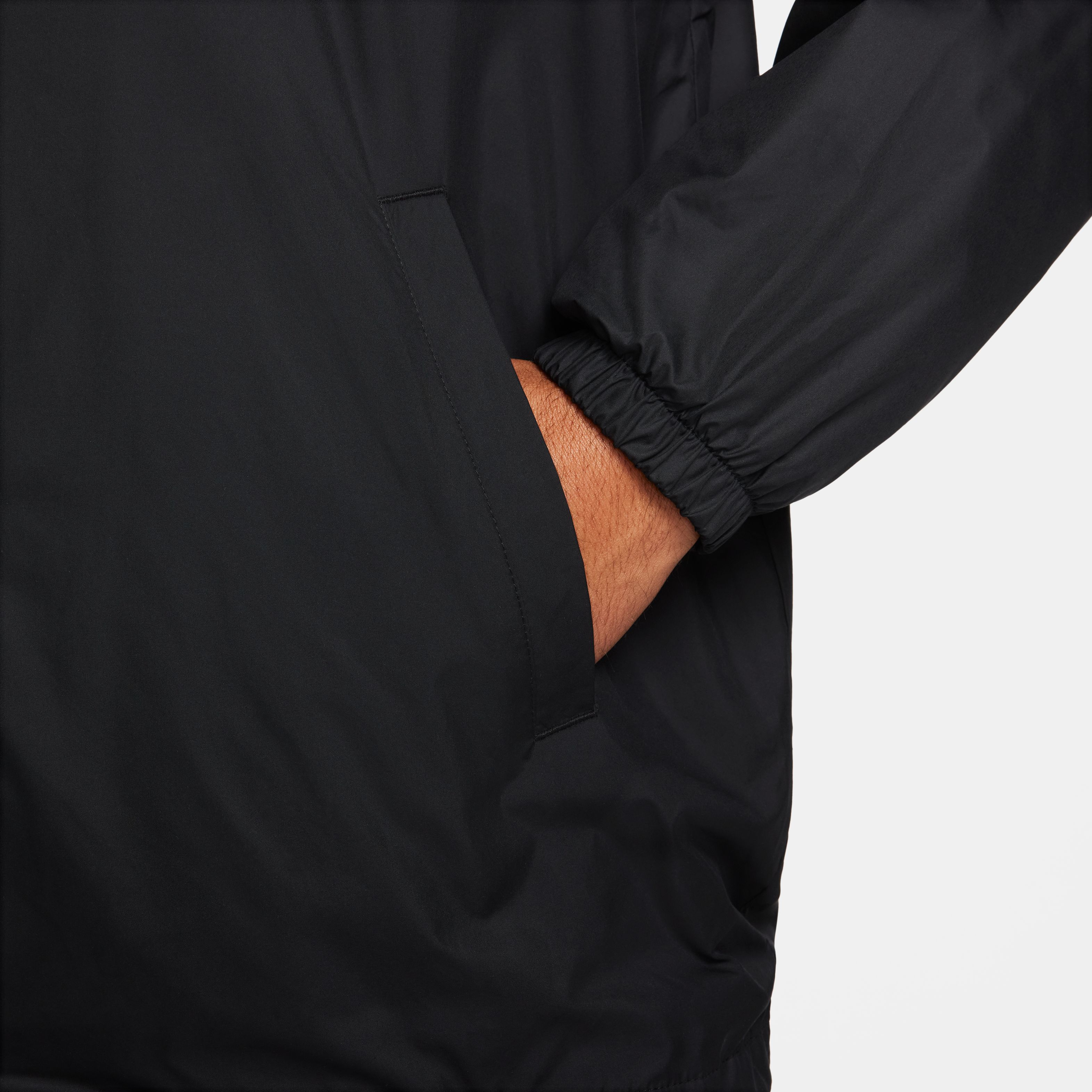 Nike Chaqueta Club, NEGRO, hi-res