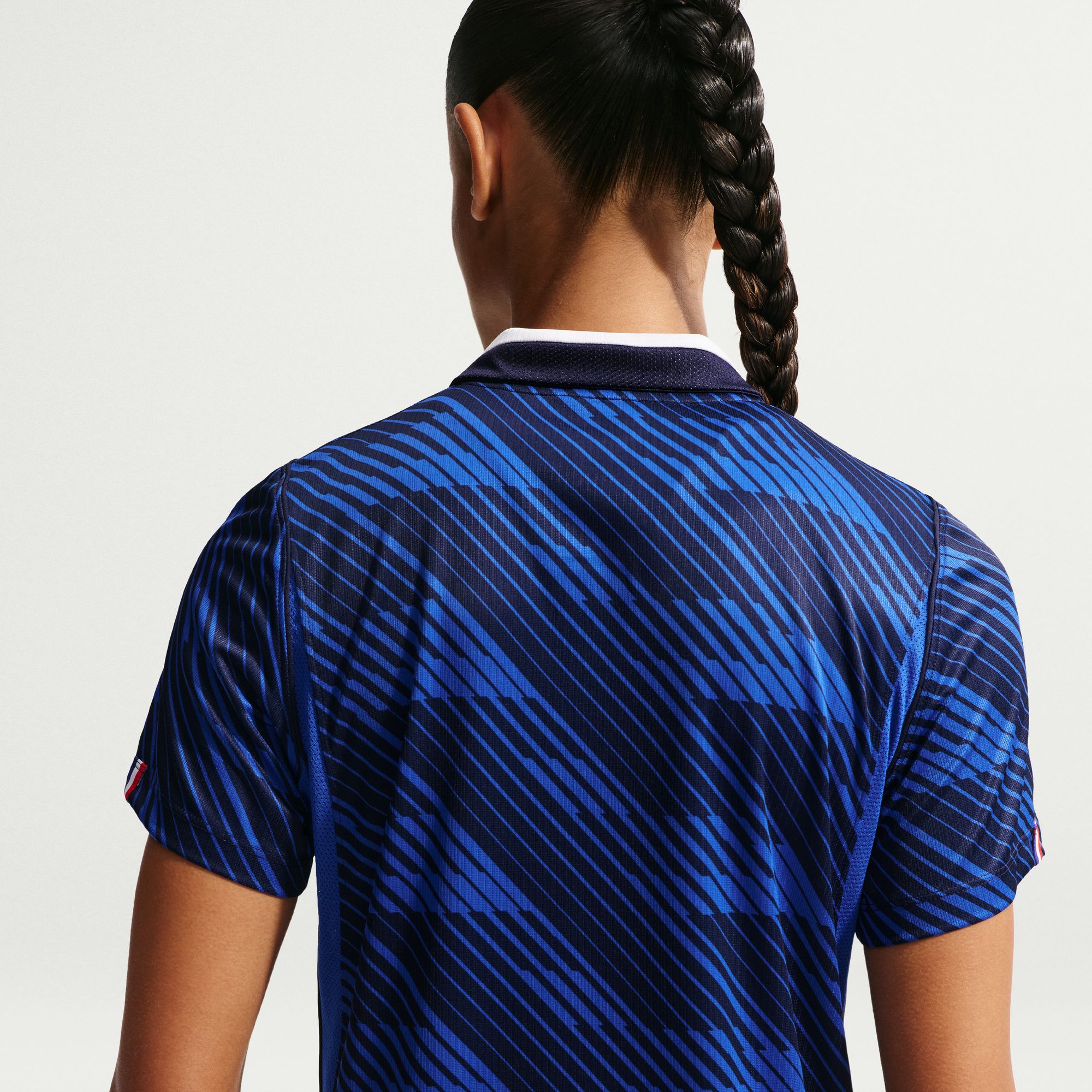 Nike Camiseta Francia Local 2026 Stadium Mujer, AZUL, hi-res