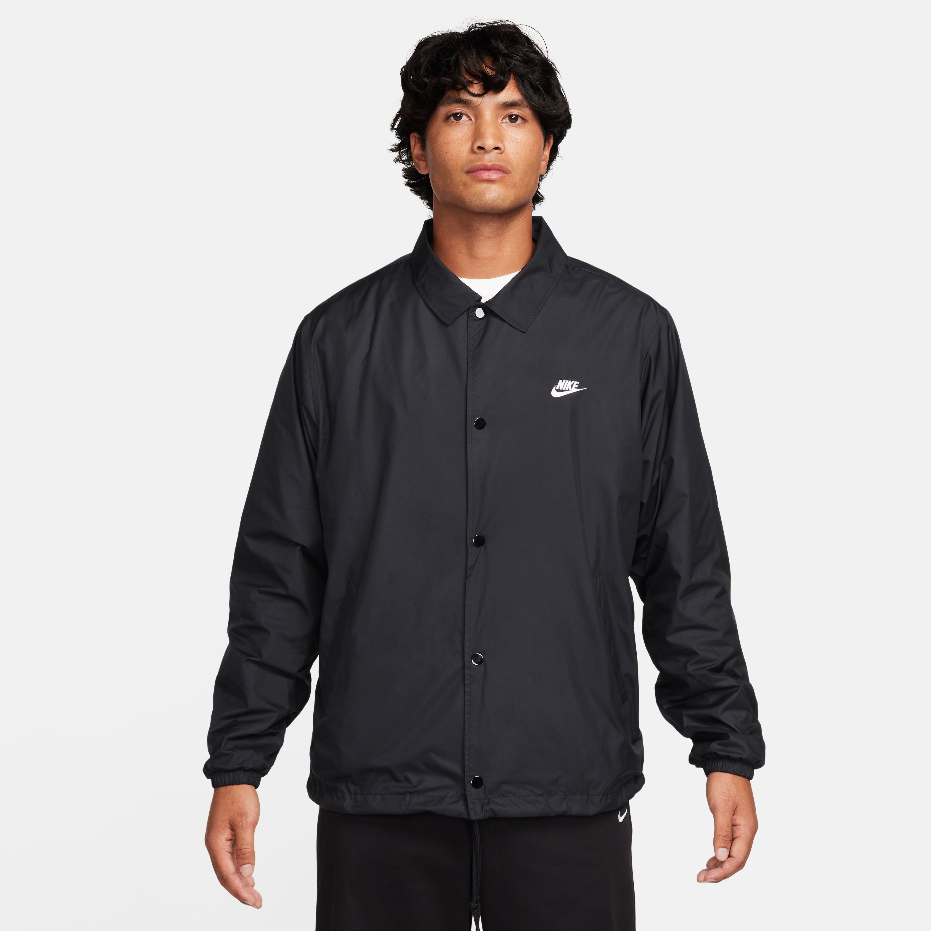 Nike Chaqueta Club, NEGRO, hi-res