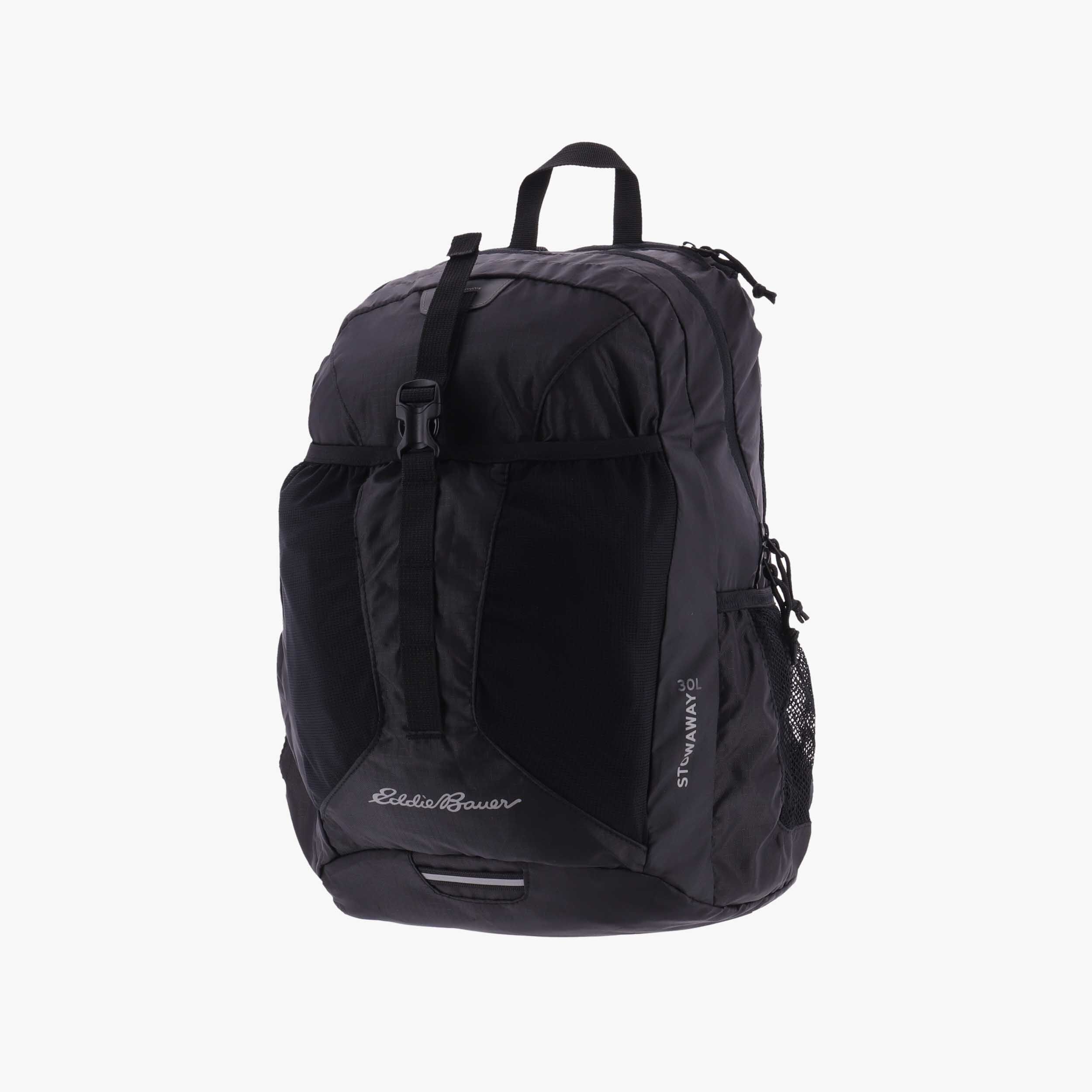 Eddie Bauer Stowaway Packable, NEGRO, hi-res