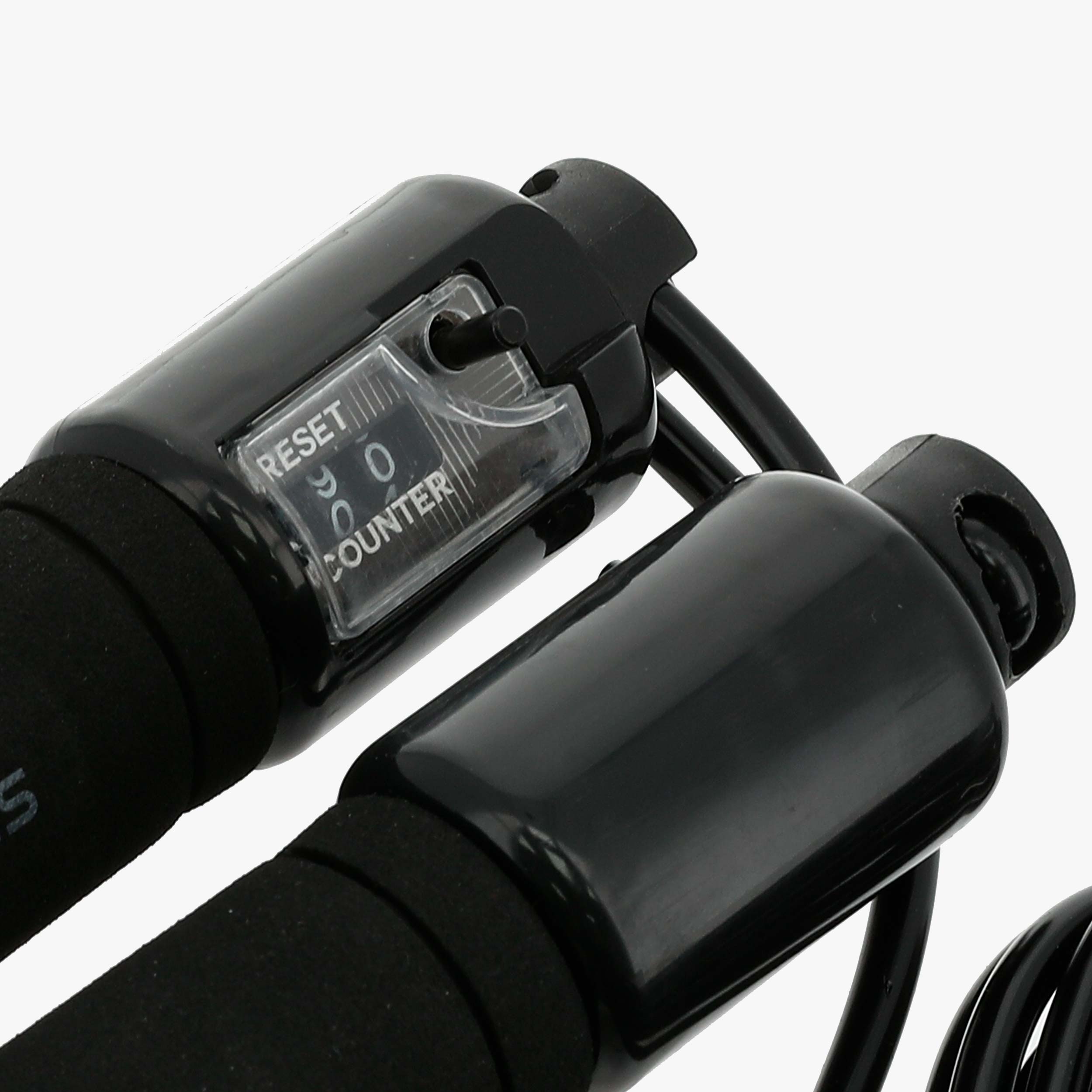 Energetics Digital Jump Rope Foam, NEGRO, hi-res