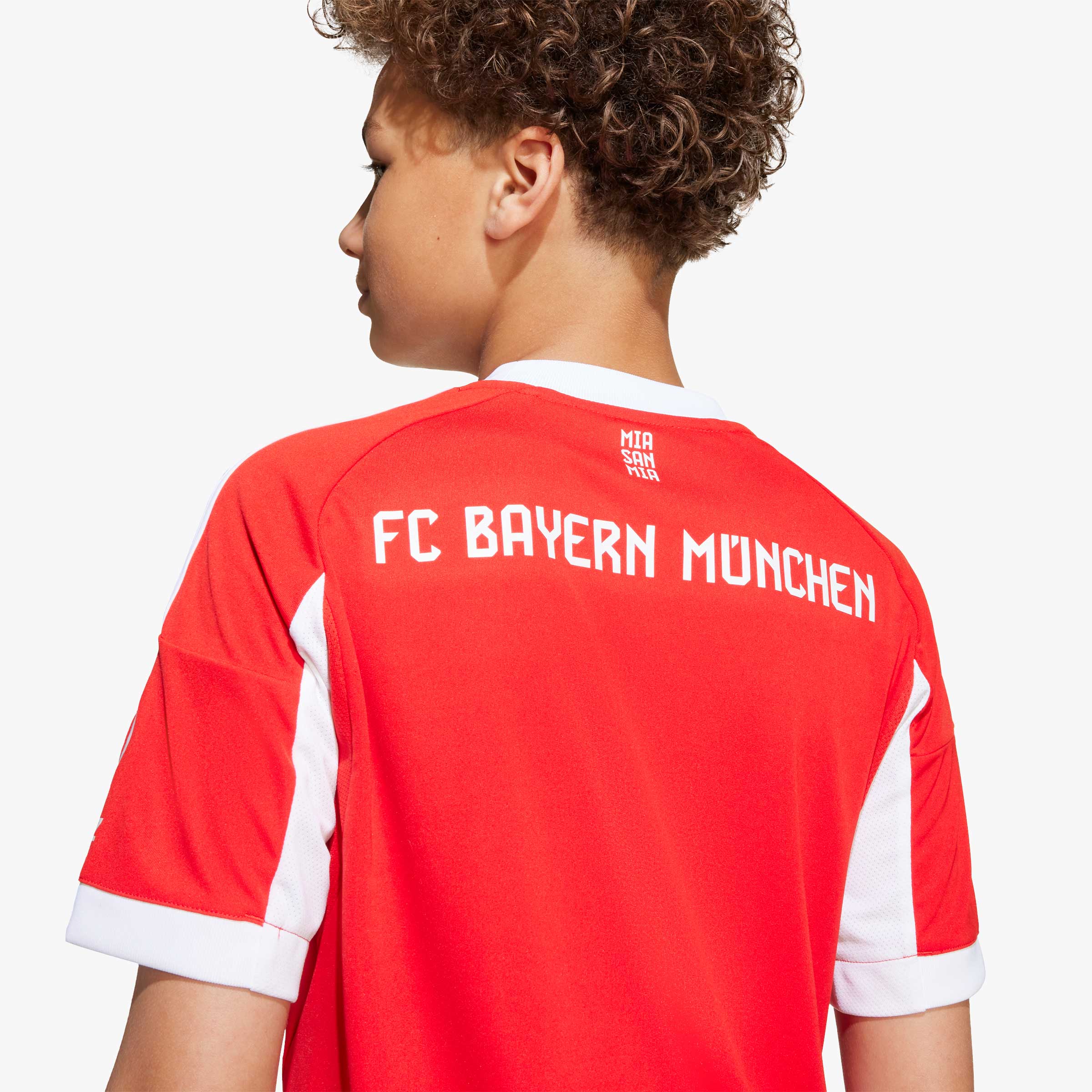 adidas Camiseta Local FC Bayern 25/26 Kids, NEGRO, hi-res