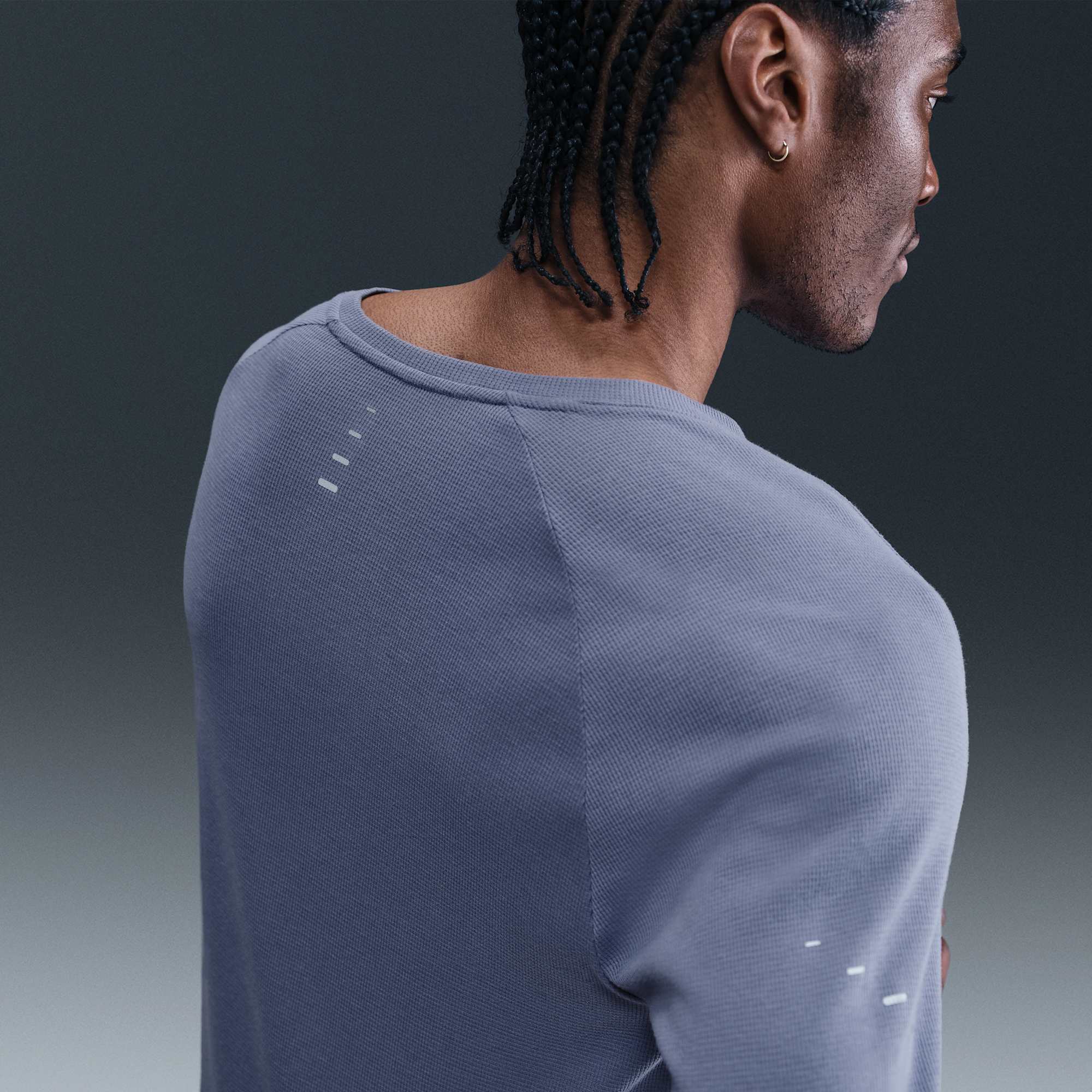 Nike Polera Stride, AZUL, hi-res