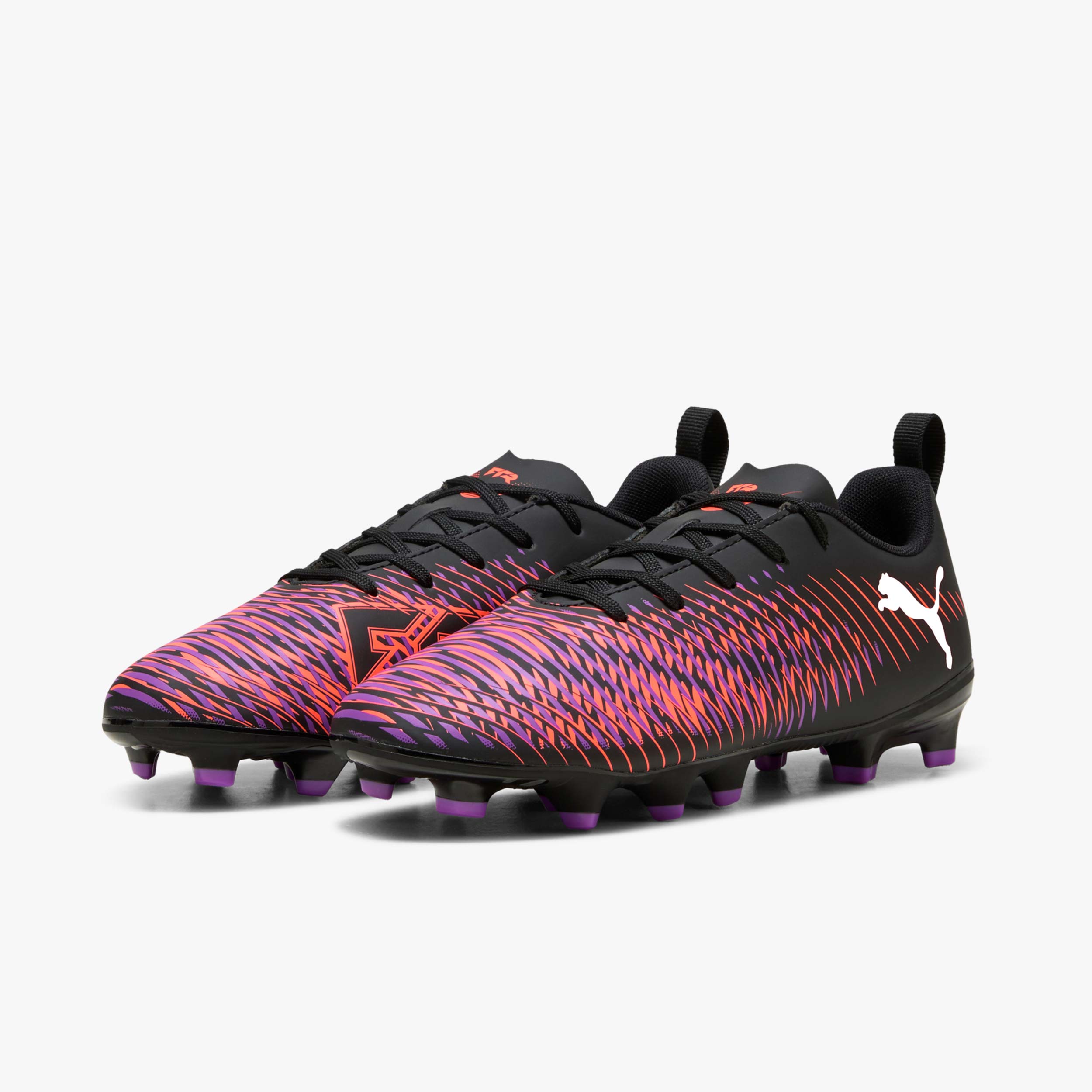 Puma Zapatillas Future 8 Play Fg/Ag Juvenil, NEGRO, hi-res