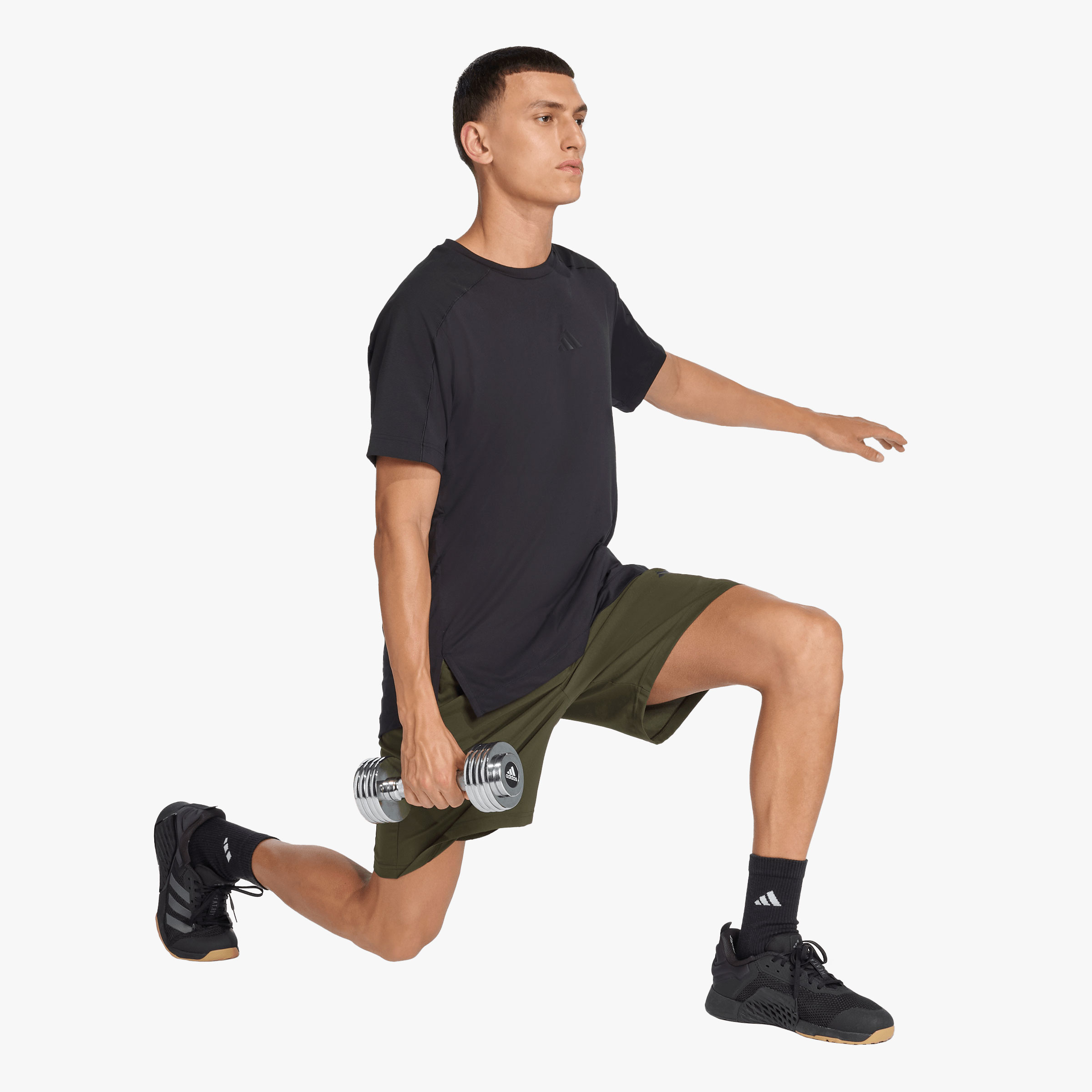 adidas Shorts Train Essentials Tejidos, VERDE, hi-res