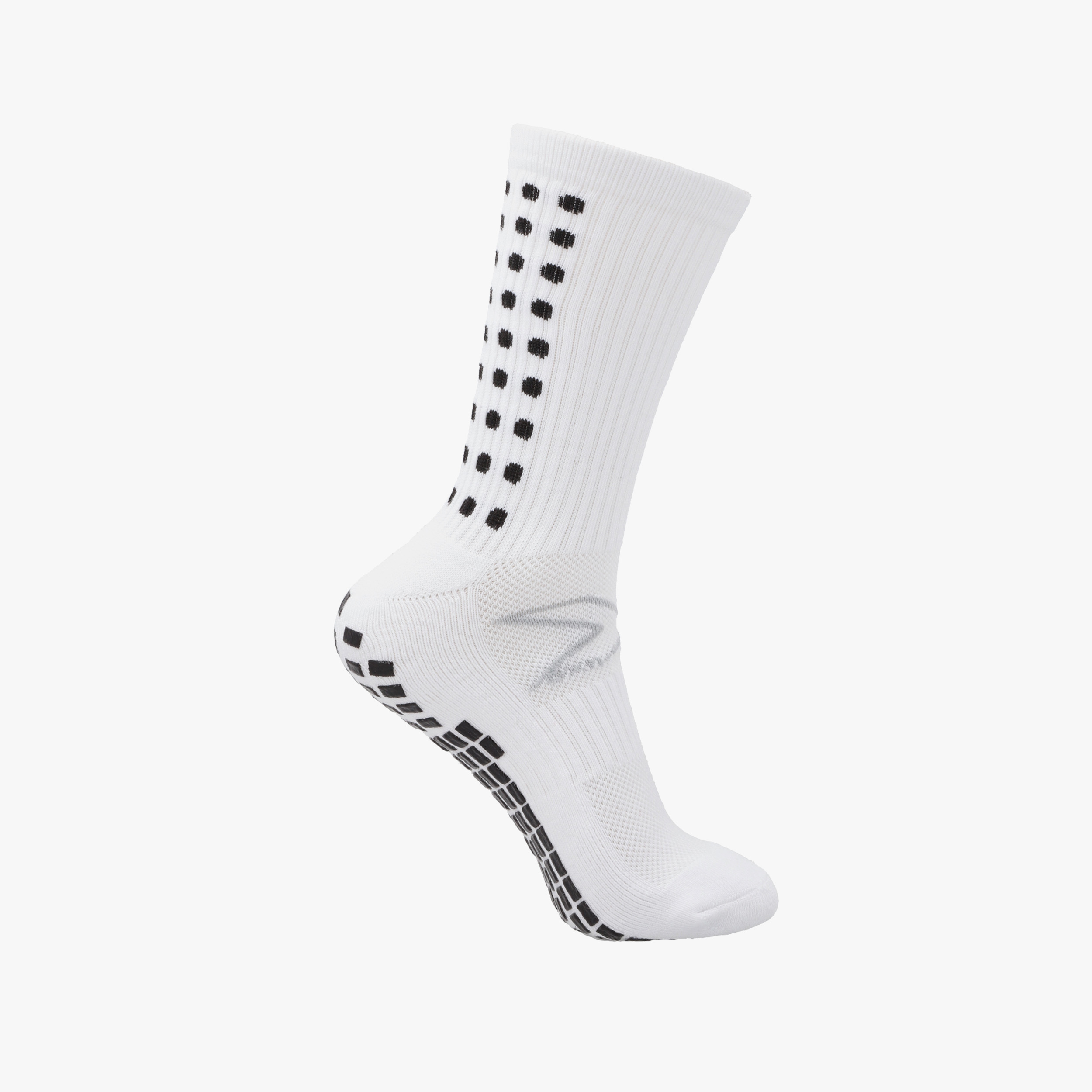 OXN Calcetines Antideslizantes Largos 1 Par, BLANCO, hi-res