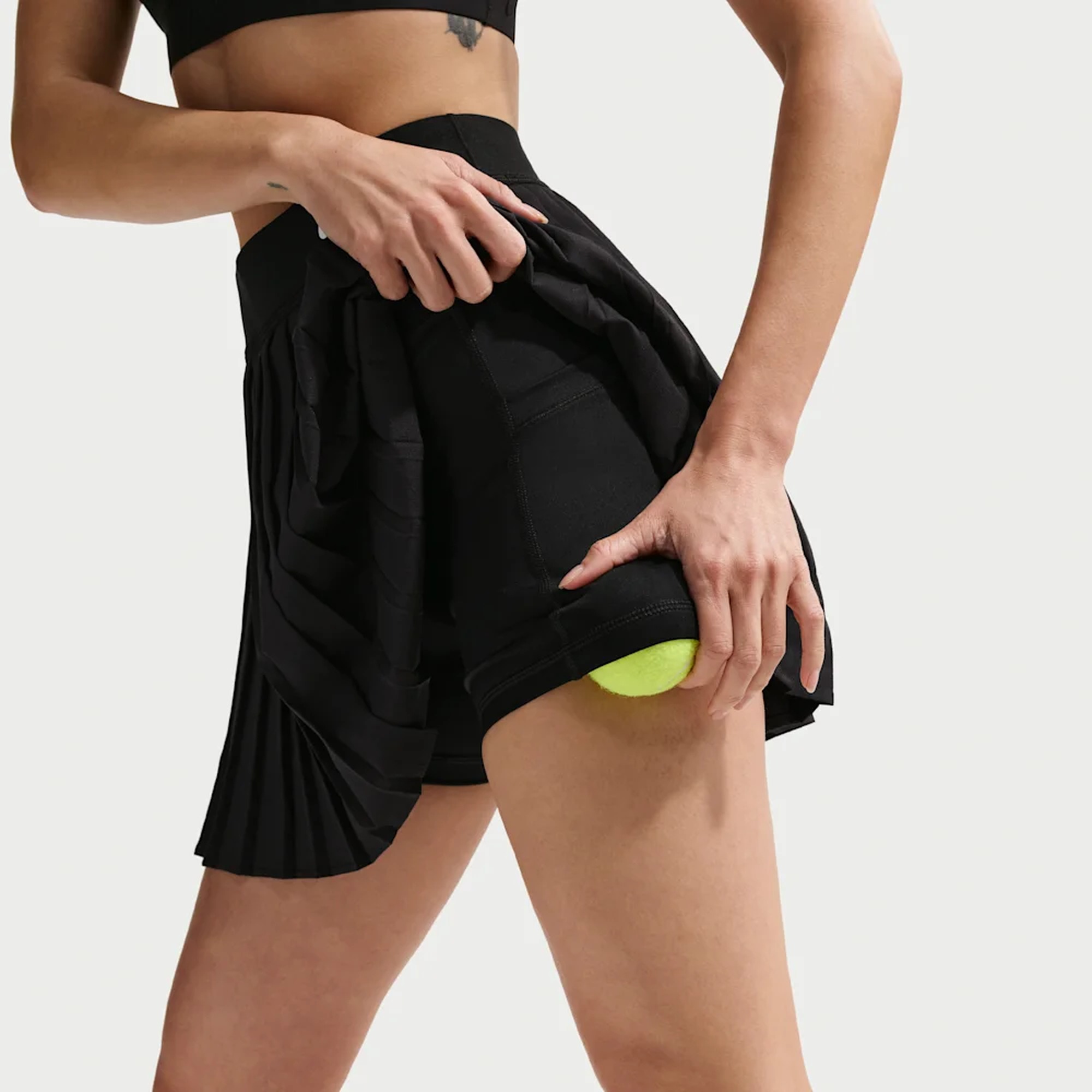 Nike Falda de tenis Victory , NEGRO, hi-res
