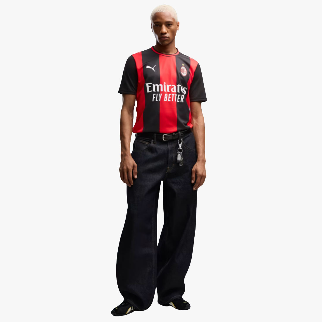 Puma Camiseta AC Milan Local 26/27, NEGRO, hi-res