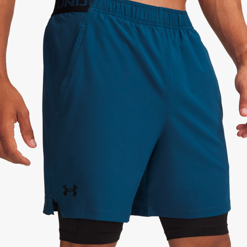 Under Armour Shorts Vanish Woven 2-in-1, AZUL, hi-res