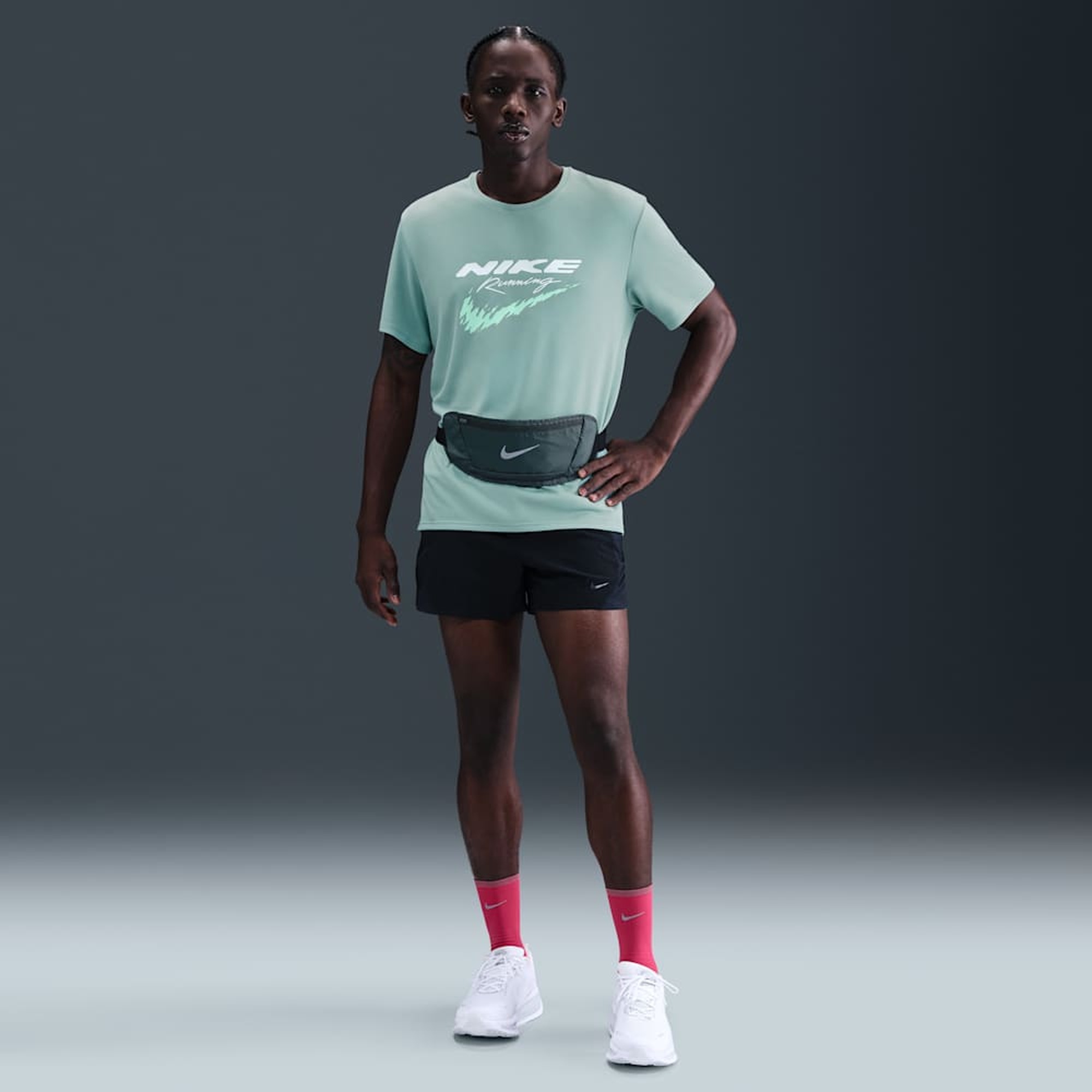 Nike Miler, NEGRO, hi-res