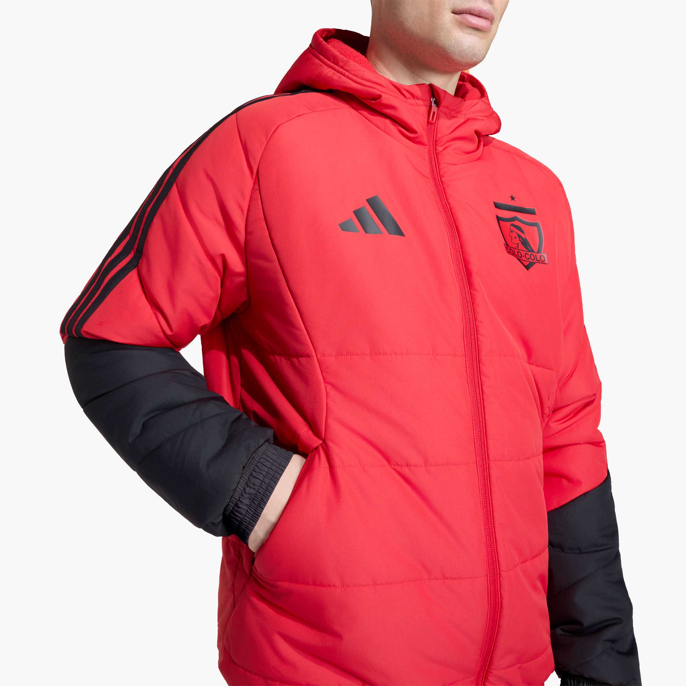 adidas Chaqueta Tiro26 Colo-Colo, ROJO, hi-res