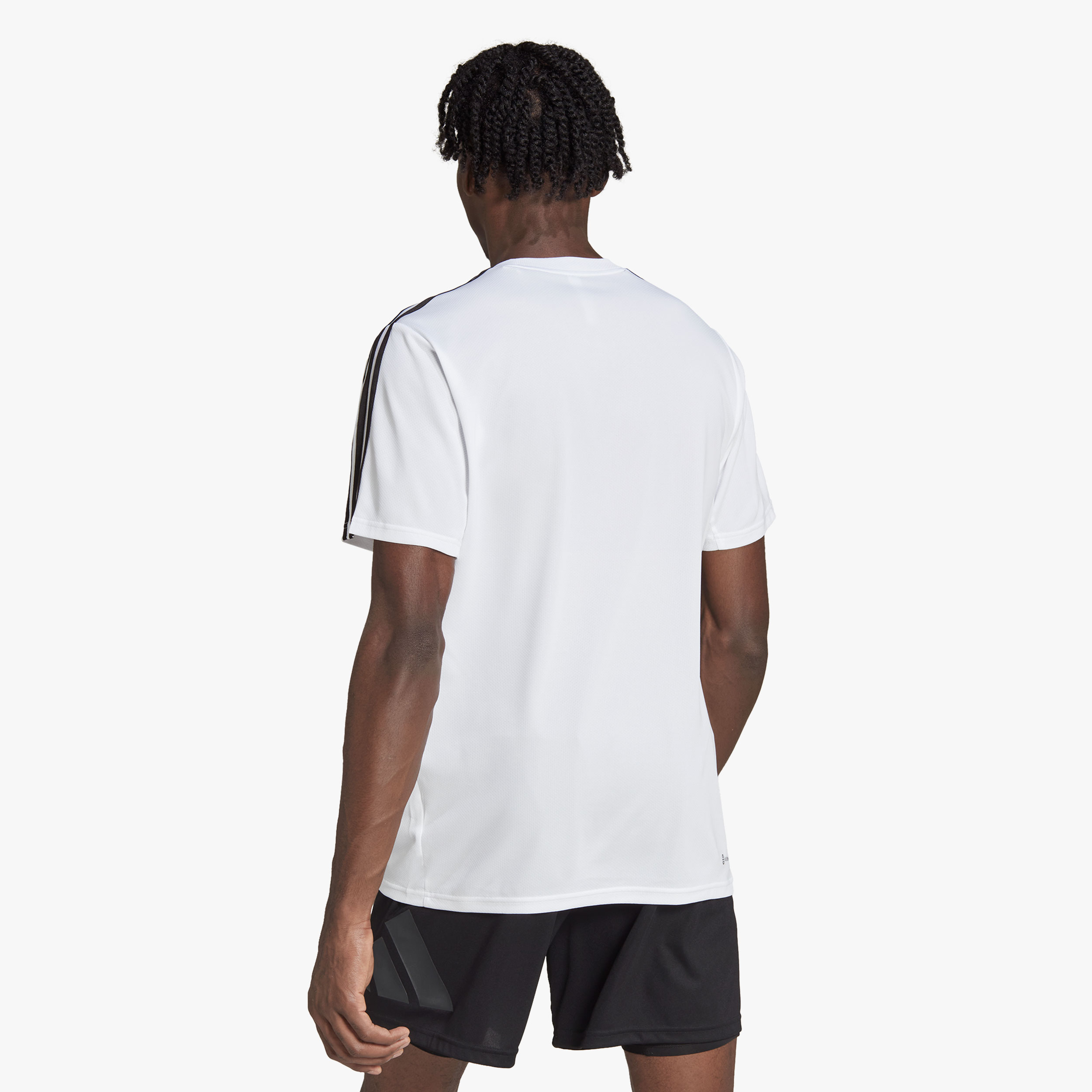adidas Polera Train Essentials Training 3 bandas, BLANCO, hi-res