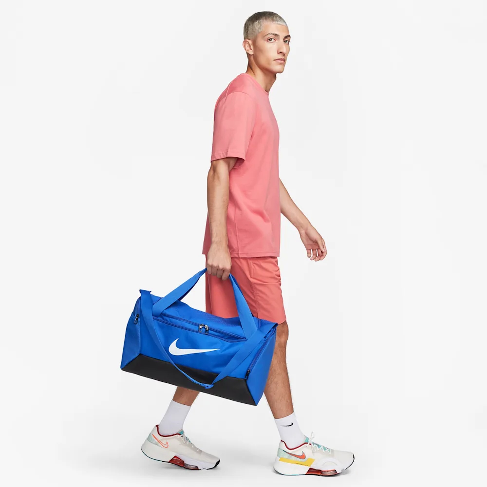 Nike Maleta Brasilia, AZUL, hi-res