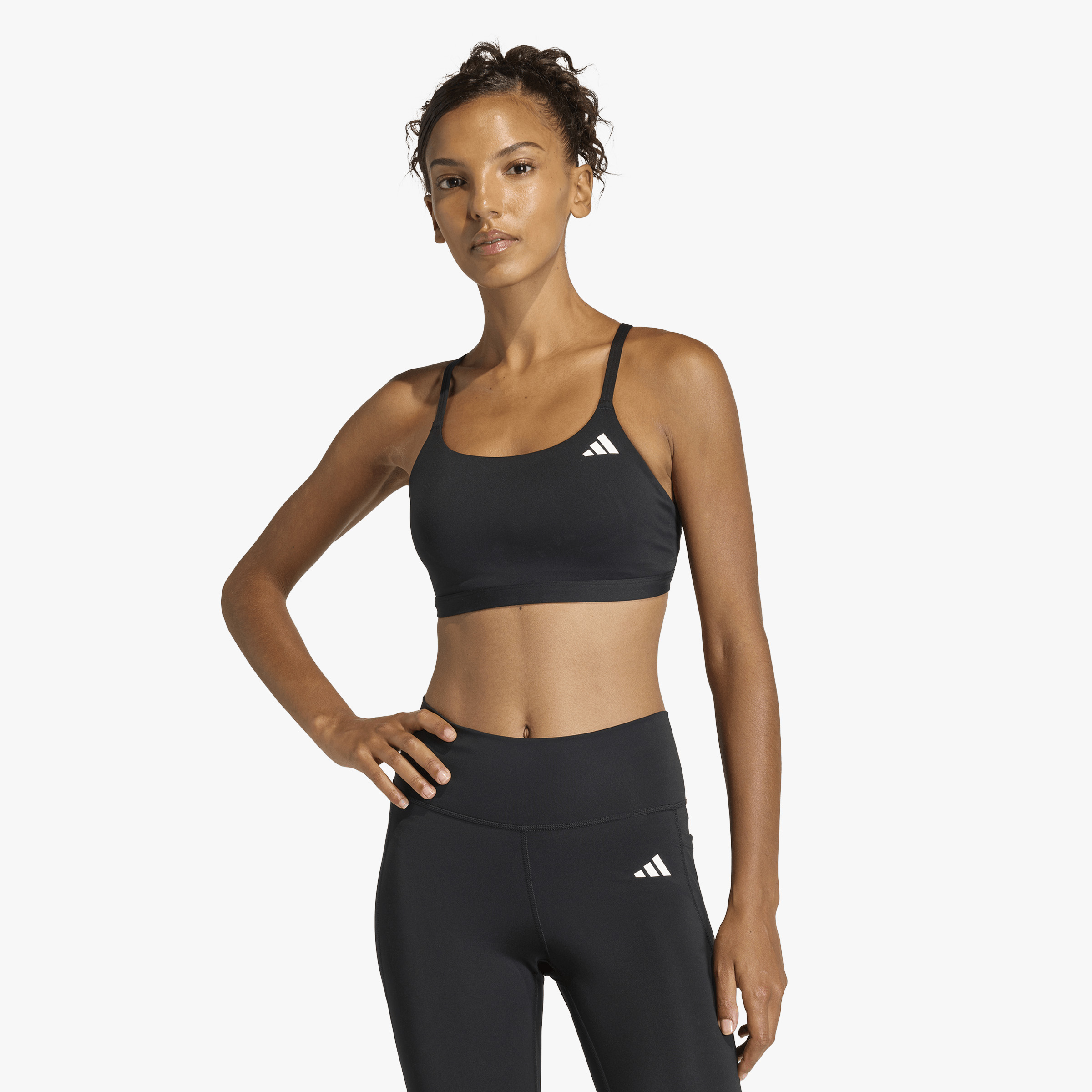 adidas Top Deportivo Optime Essentials, NEGRO, hi-res