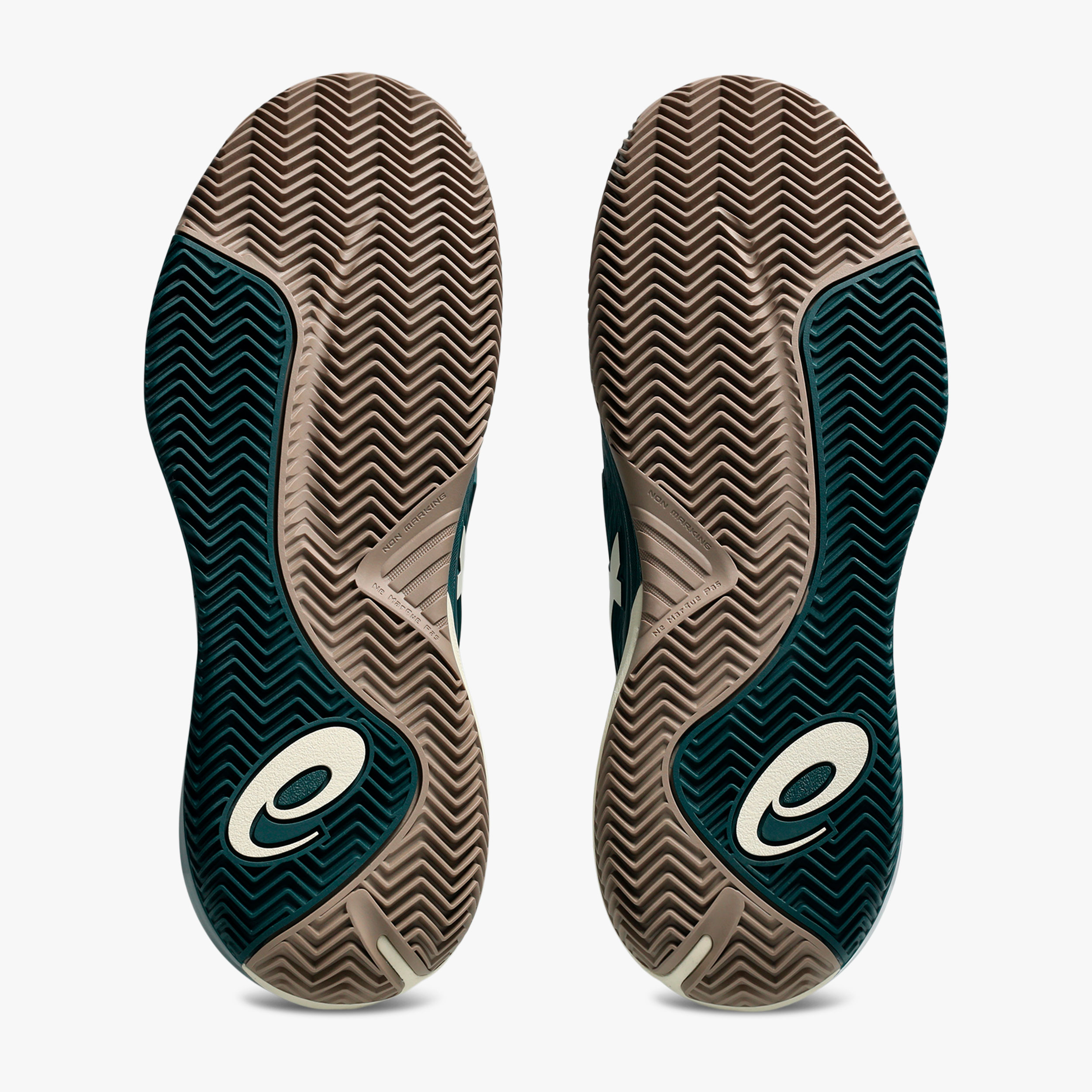 Asics Zapatillas Gel-Resolution X Clay, VERDE, hi-res