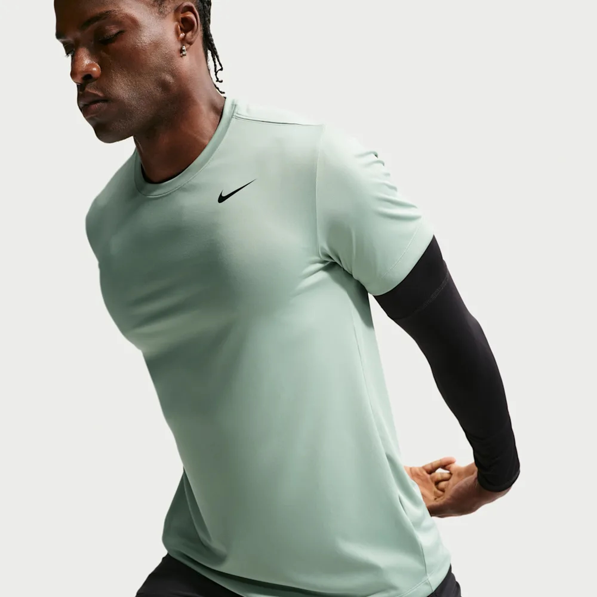 Nike Polera de Entrenamiento Dri-FIT, NEGRO, hi-res