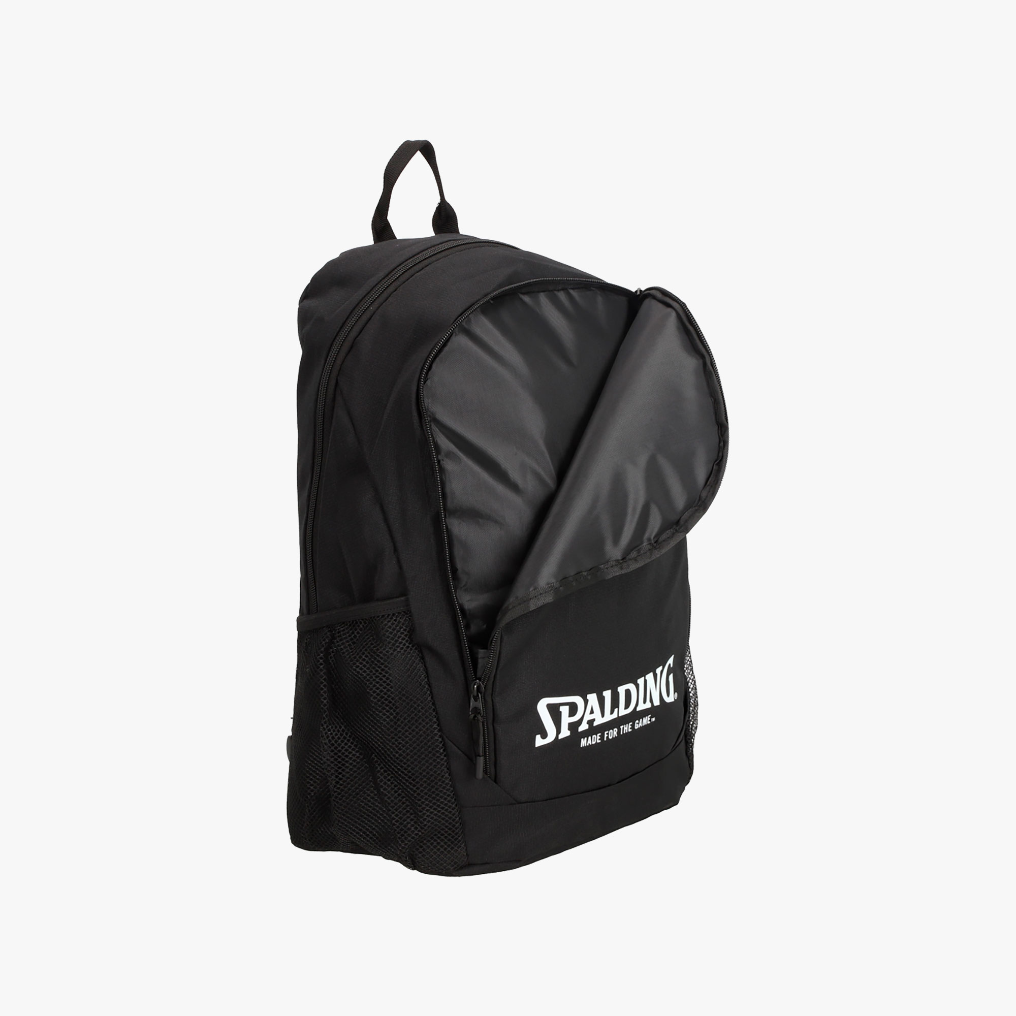 Spalding Mochila Logo 25L, NEGRO, hi-res