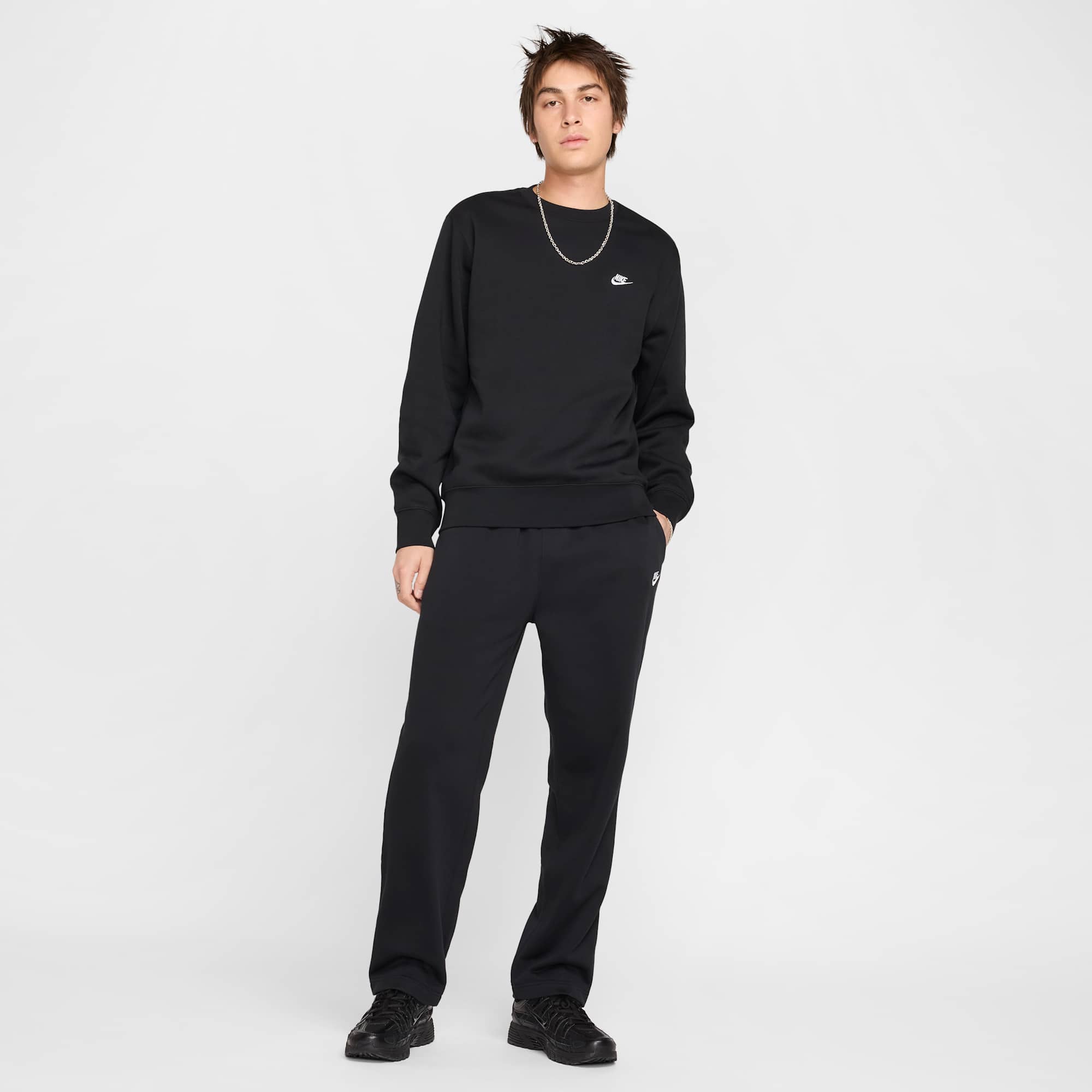 Nike Club, NEGRO, hi-res