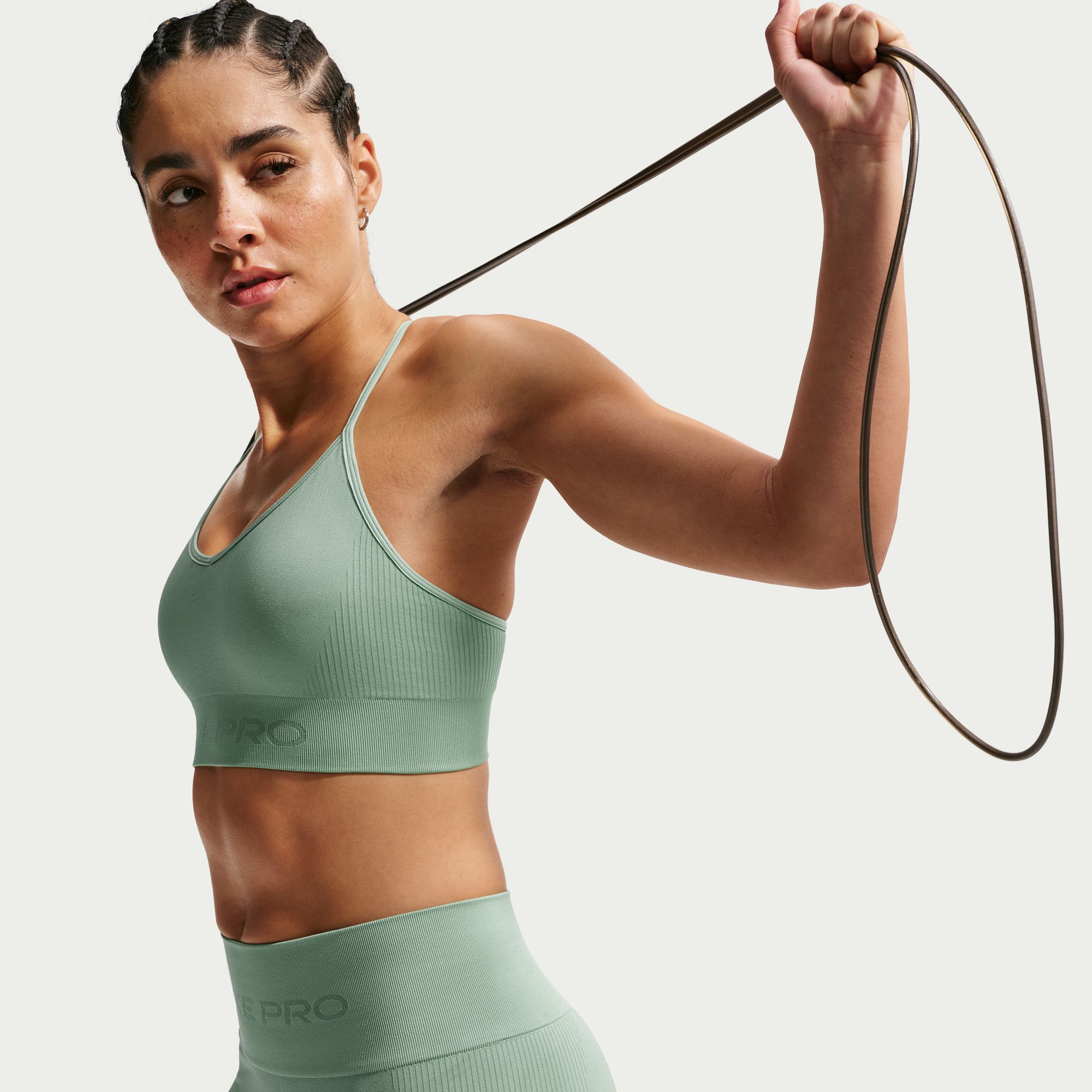 Nike Top Deportivo Pro Seamless, NEGRO, hi-res