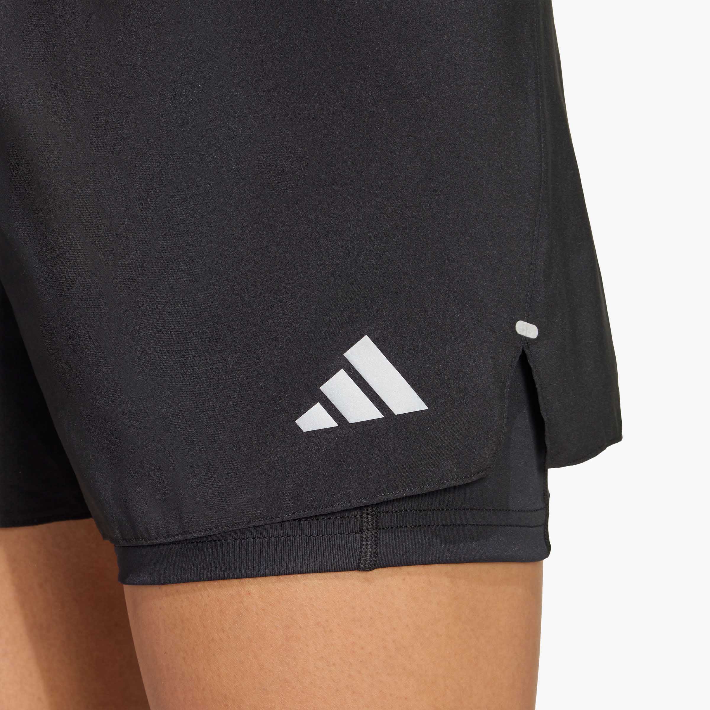 adidas Shorts 2 en 1 adi365 Running Essentials, NEGRO, hi-res