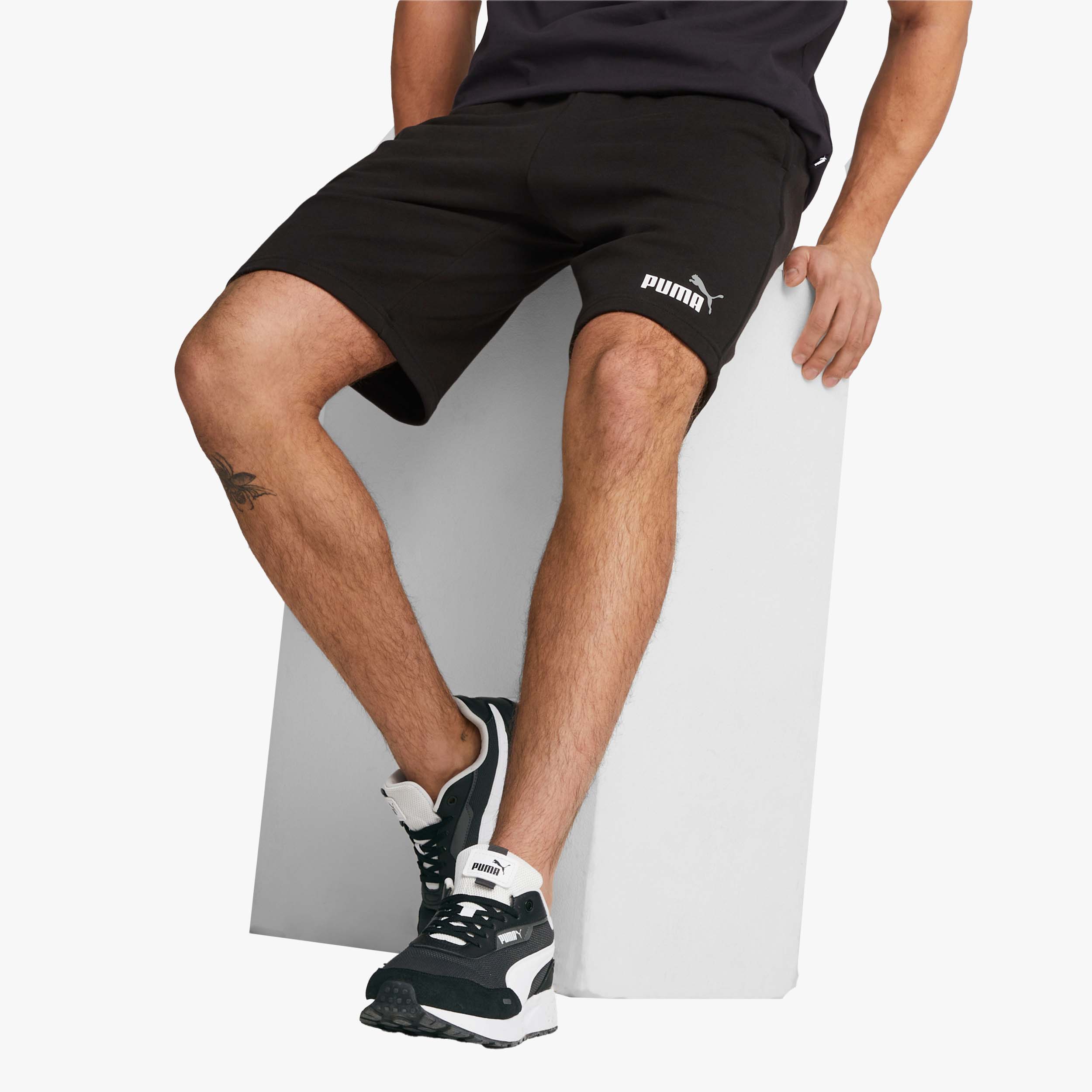 Puma Shorts Two-Tone, NEGRO, hi-res