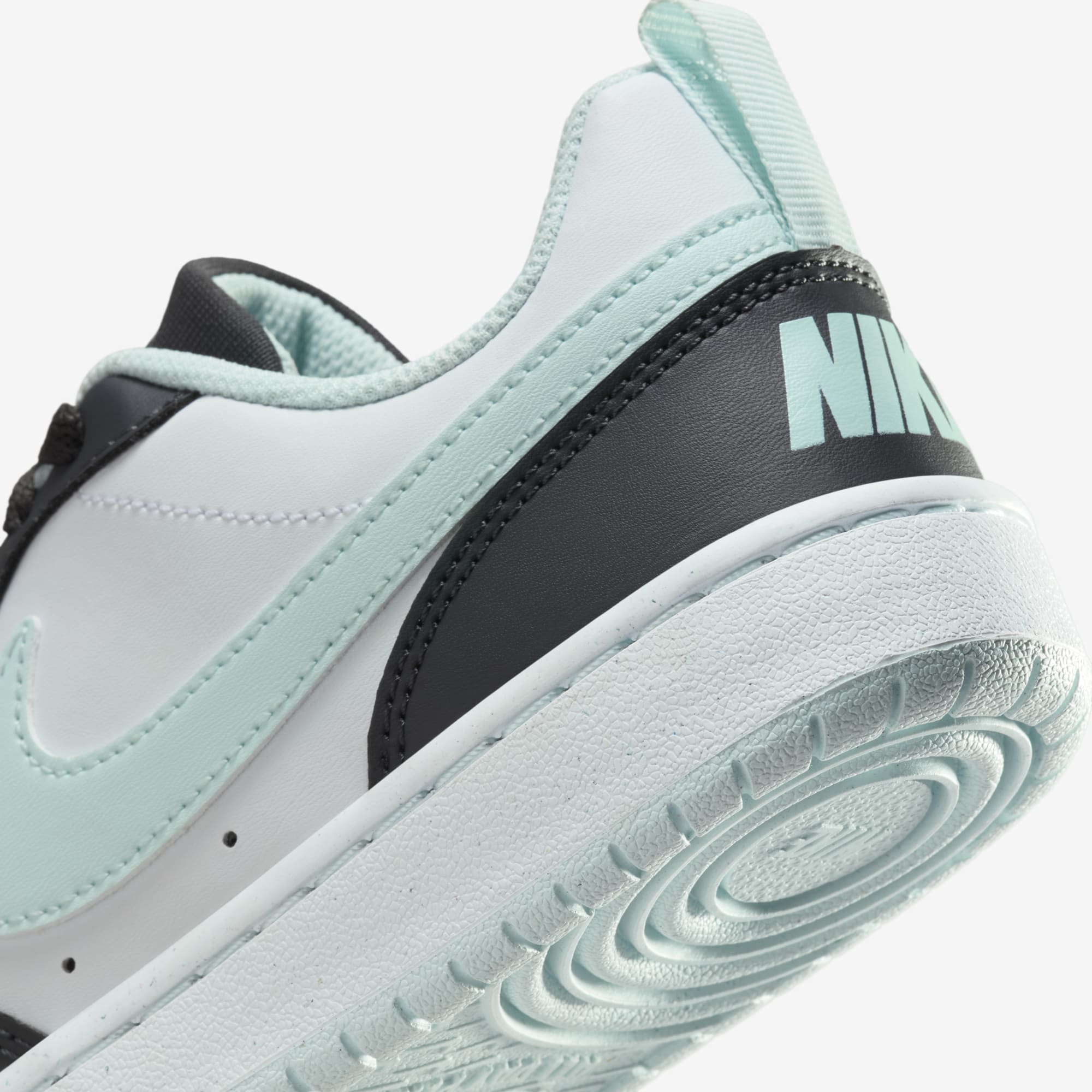 Nike Court Borough Low Recraft, NEGRO, hi-res