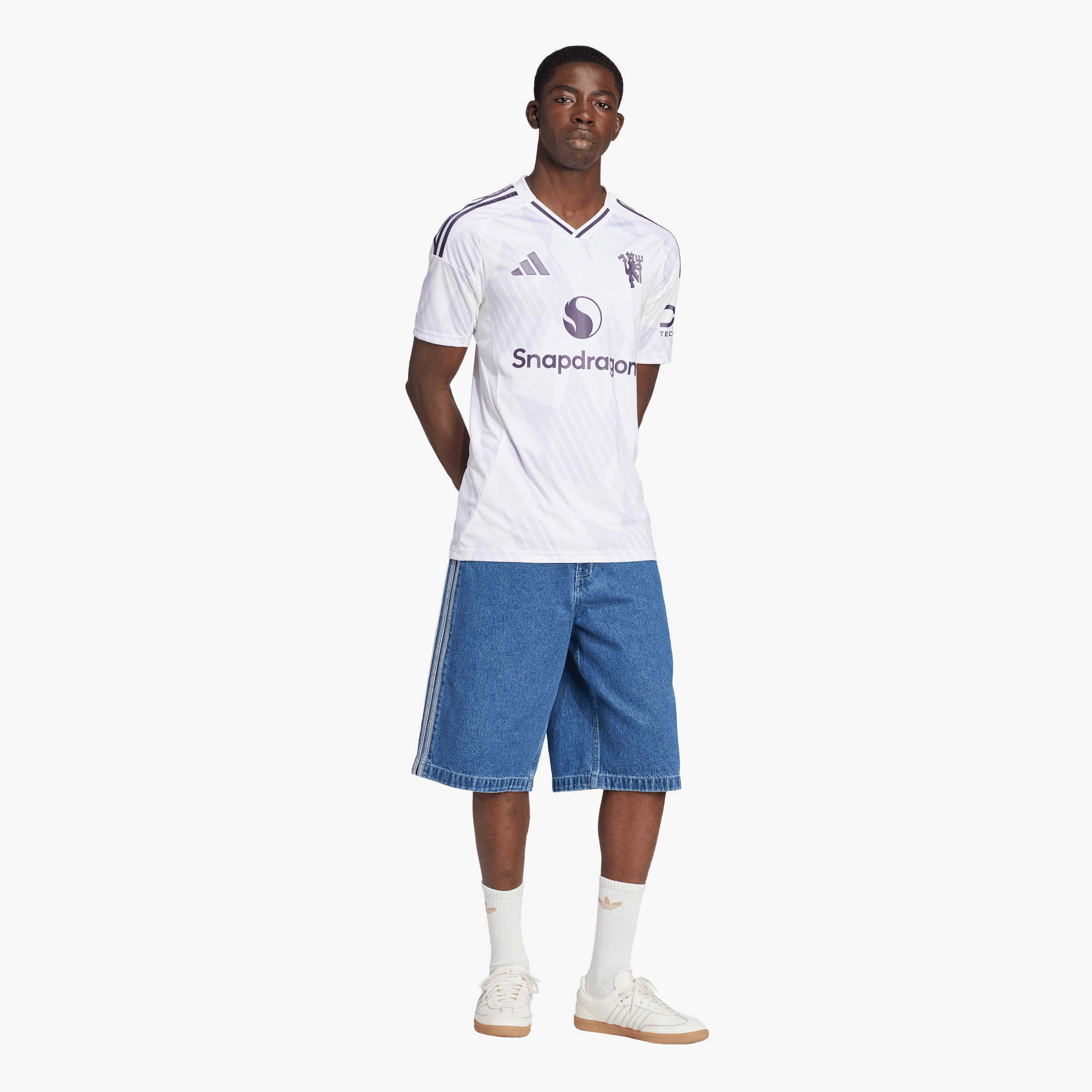 adidas Camiseta Visitante Manchester United 25/26, BLANCO, hi-res