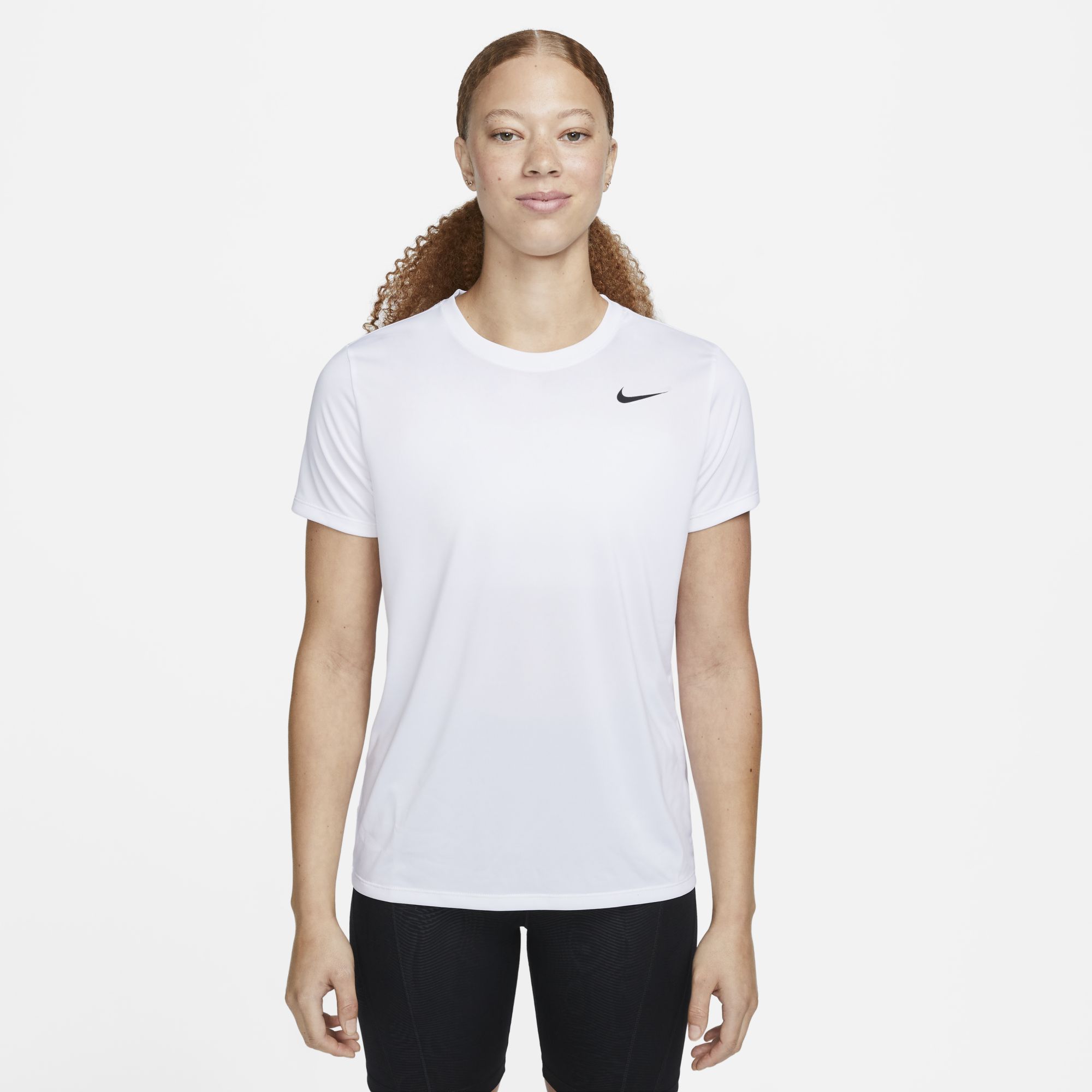 Nike Polera  Dri-FIT, BLANCO, hi-res