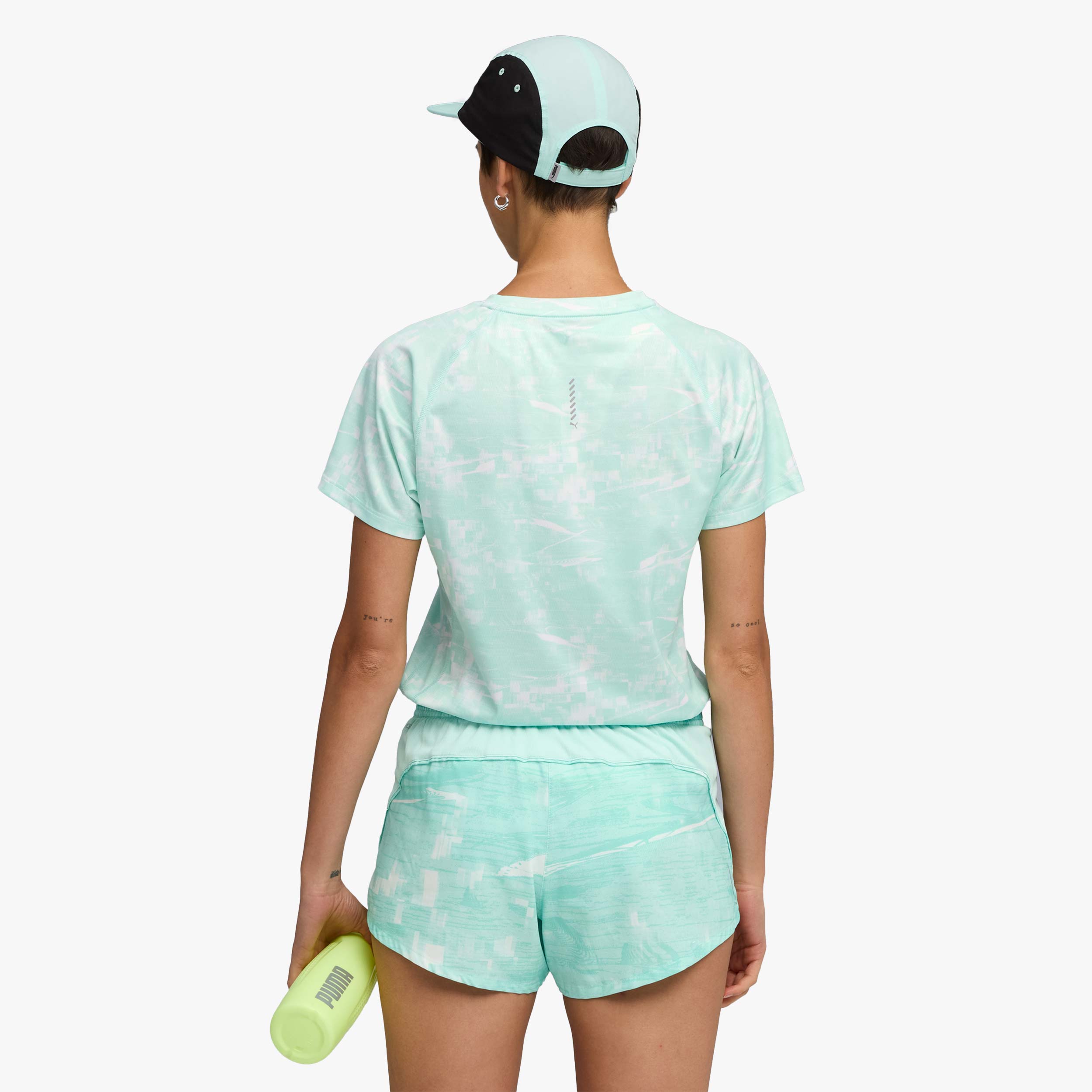 Puma Polera RUN VELOCITY, VERDE, hi-res