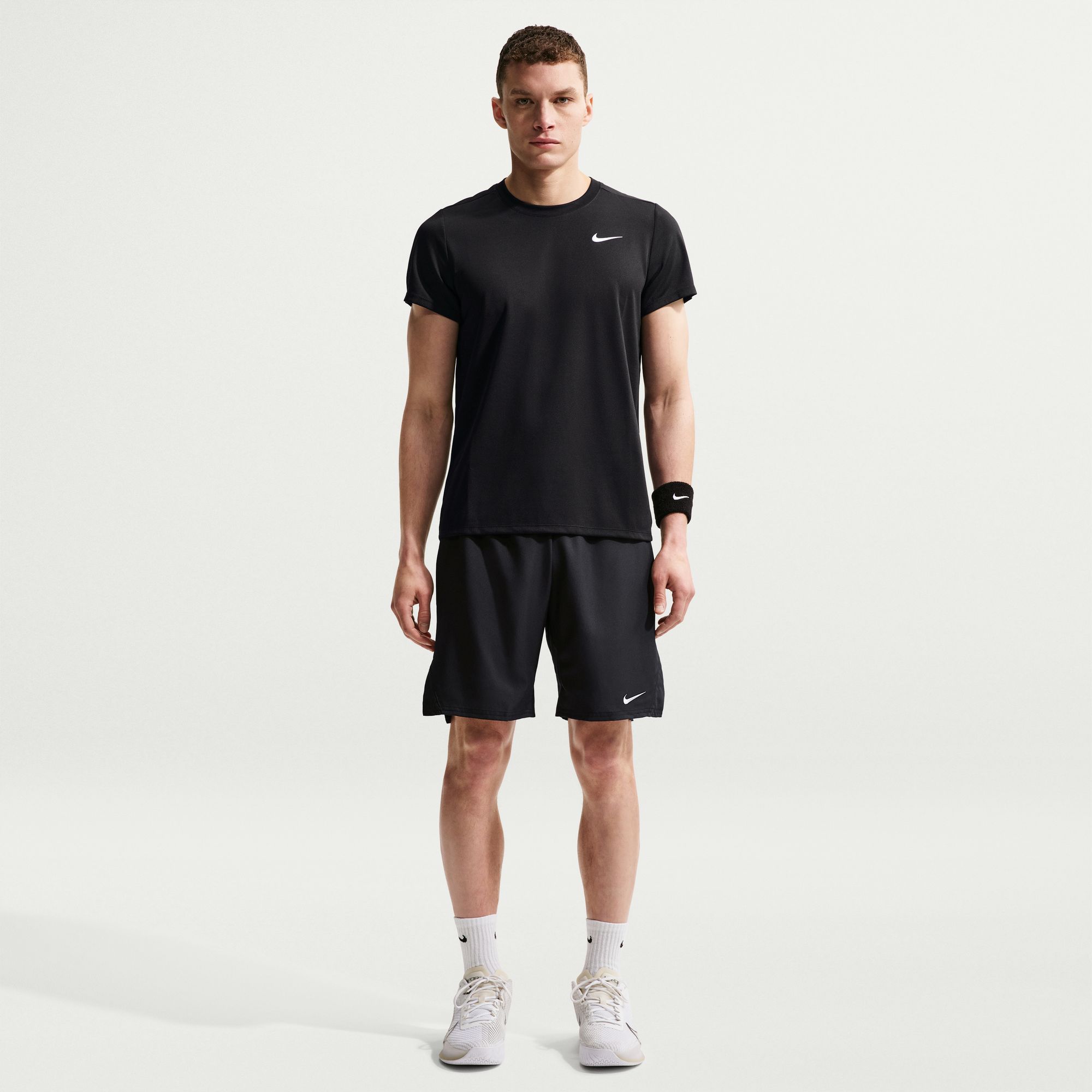 NikeCourt Polera de tenis Victory, NEGRO, hi-res
