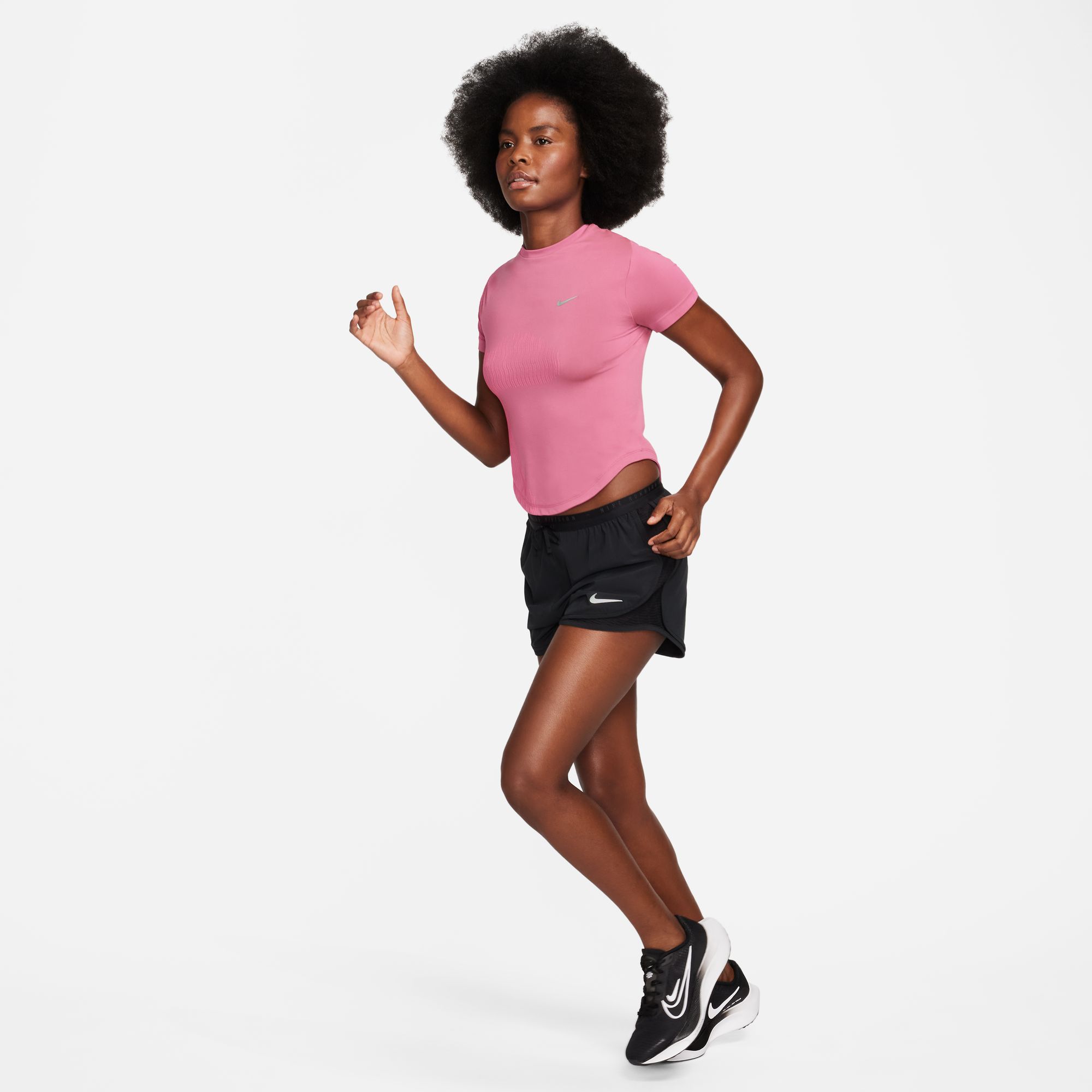 Nike Polera Running Division, ROJO, hi-res