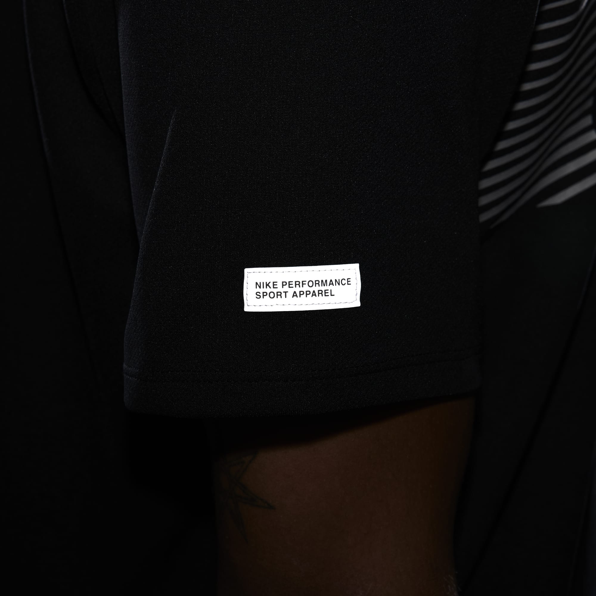 Nike Polera Miler Flash, NEGRO, hi-res