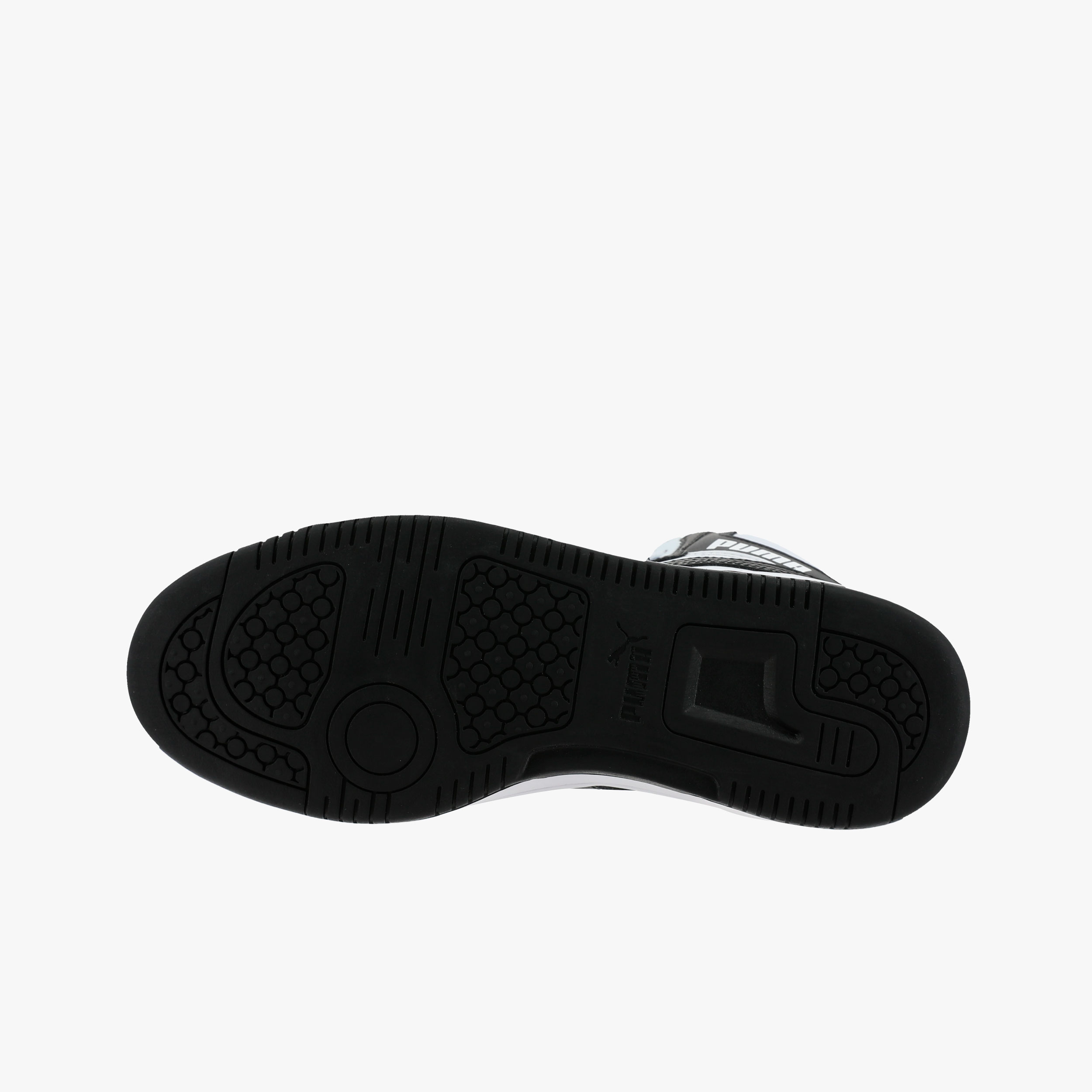 Puma Zapatillas Rebound V6 Mid JR, NEGRO, hi-res