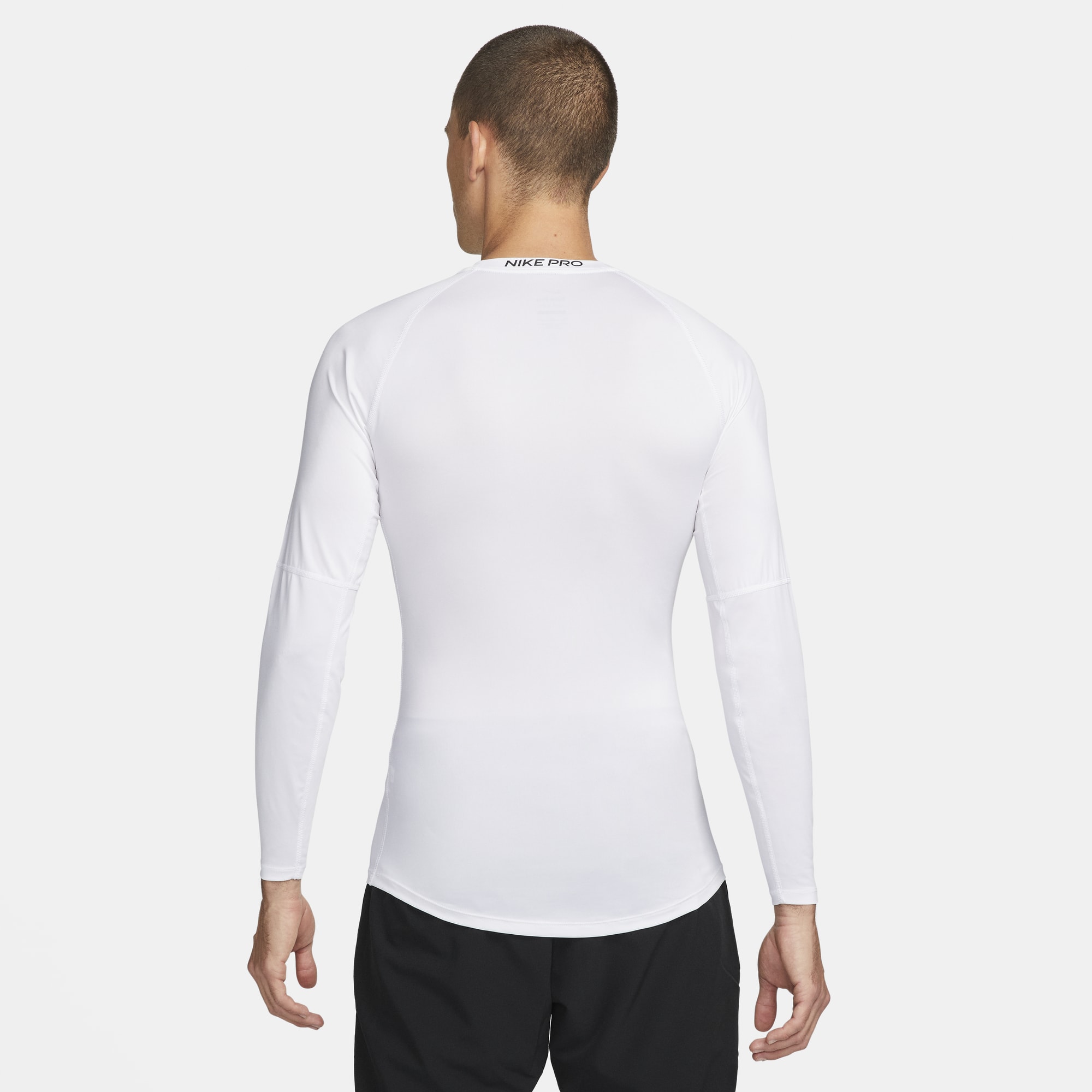 Nike Polera Pro, BLANCO, hi-res