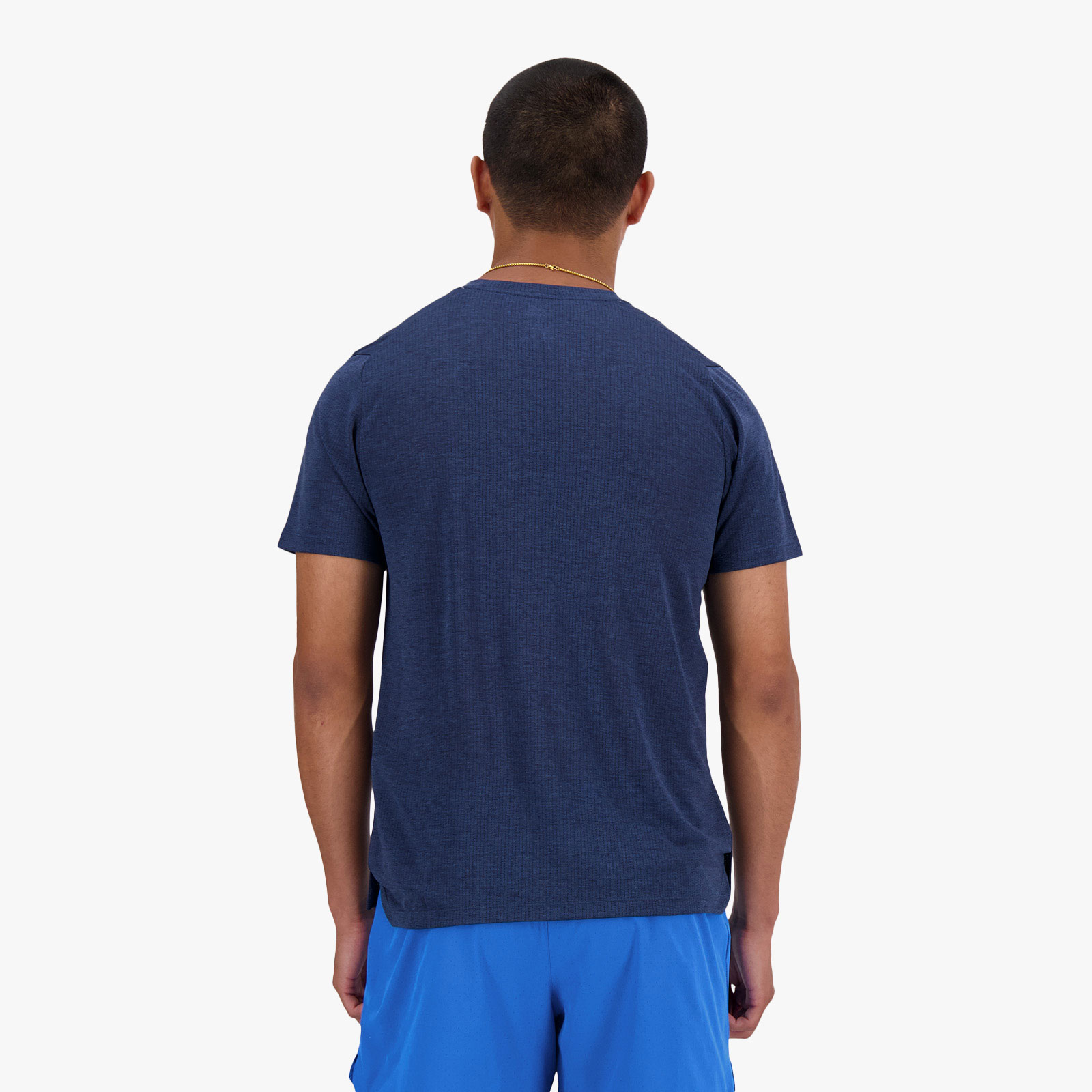 New Balance Polera Athletics, AZUL, hi-res