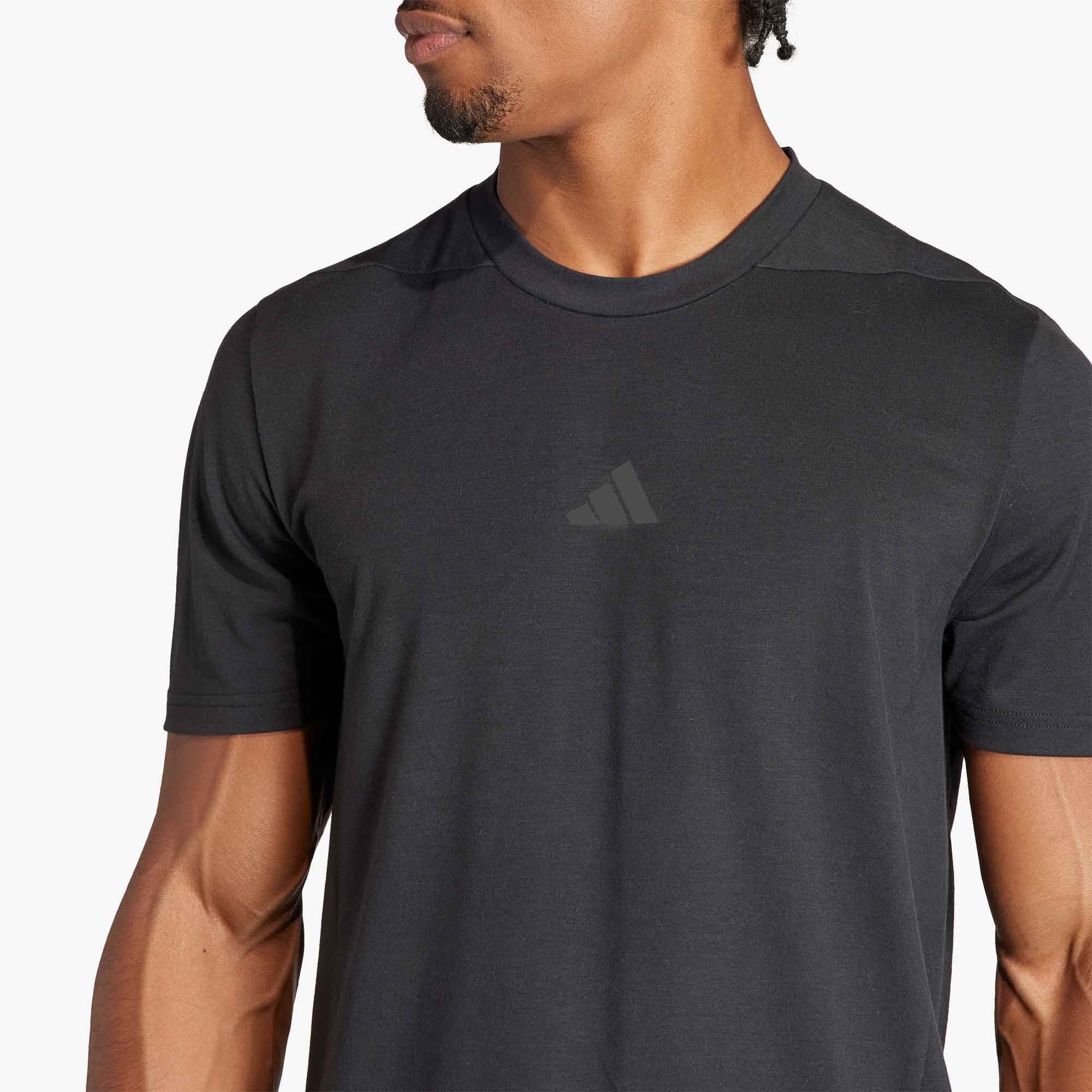 adidas Polera Designed for Training, NEGRO, hi-res