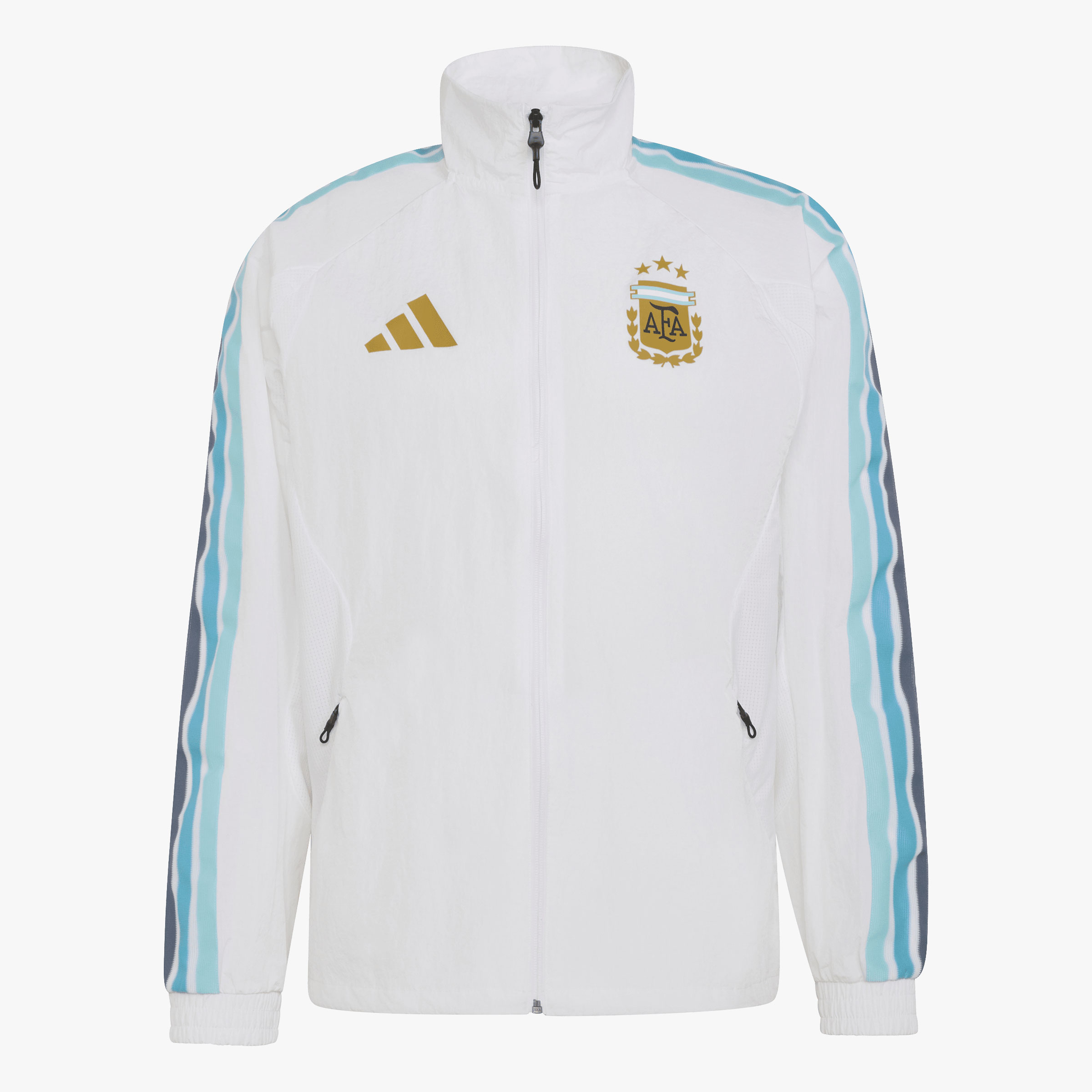 adidas Chaqueta Local Argentina 2026 Himno, NEGRO, hi-res