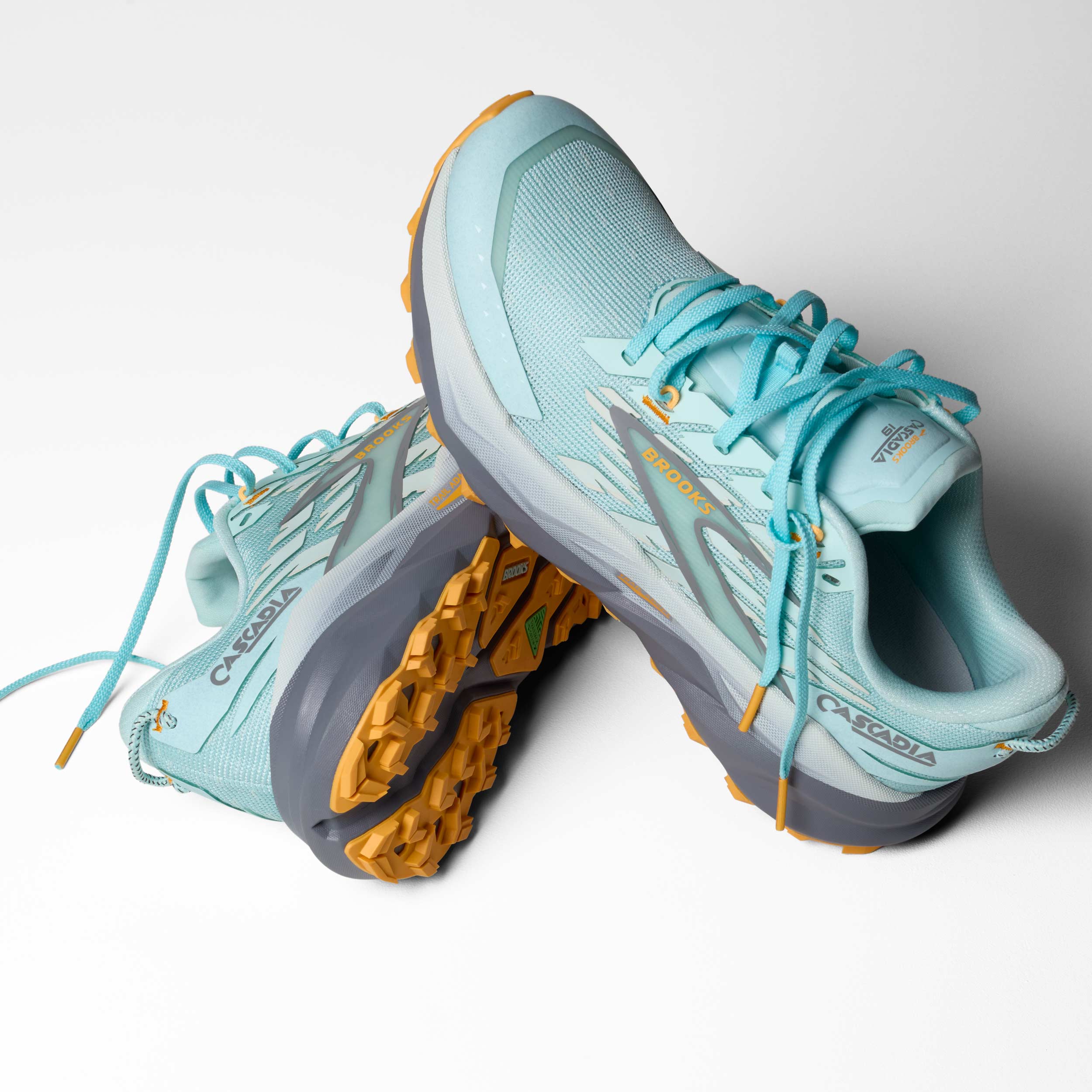 Brooks Zapatillas Cascadia 19, AZUL, hi-res