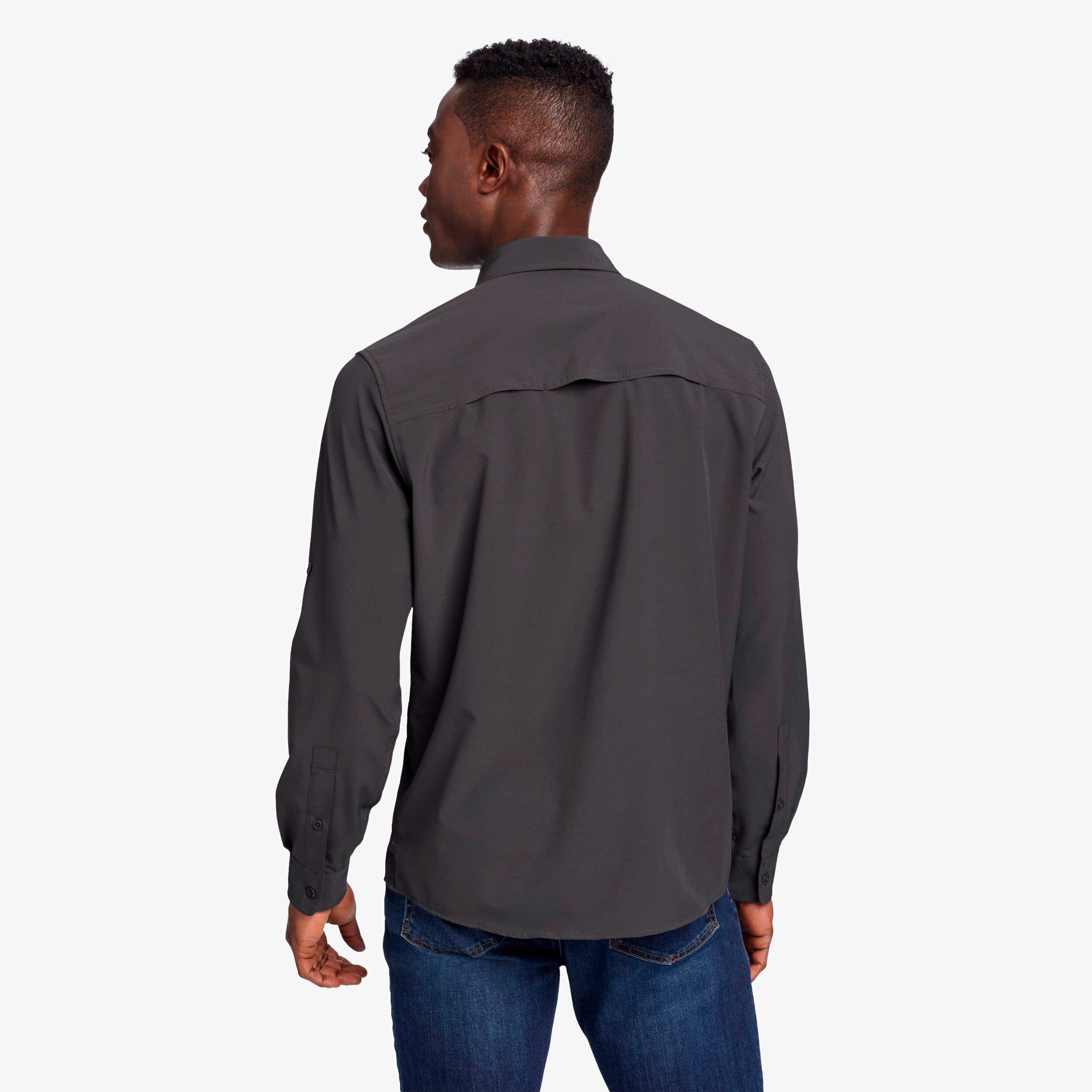 Eddie Bauer Atlas Exploration Flex Shirt, GRIS, hi-res