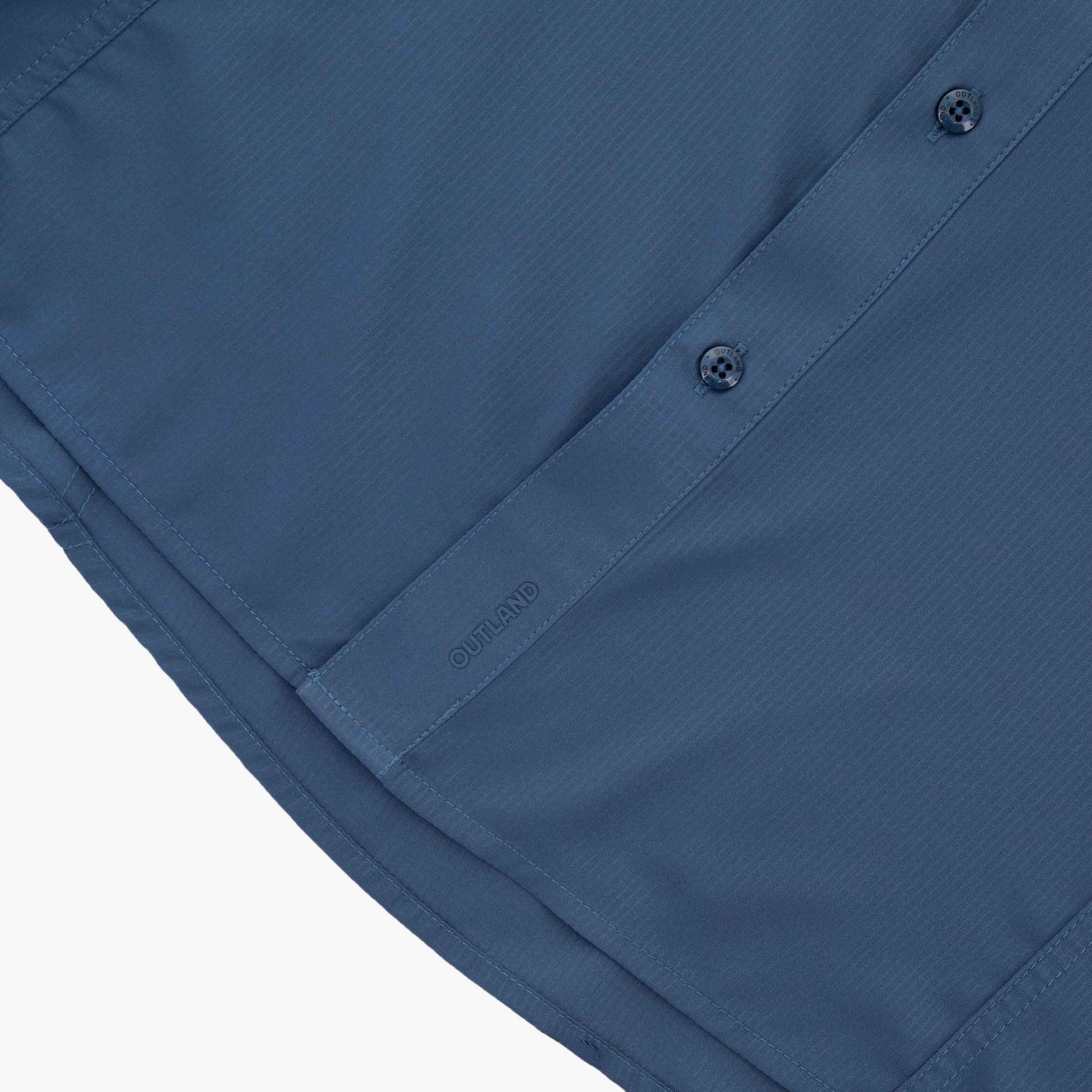 Outland Camisa Evergreen, AZUL, hi-res