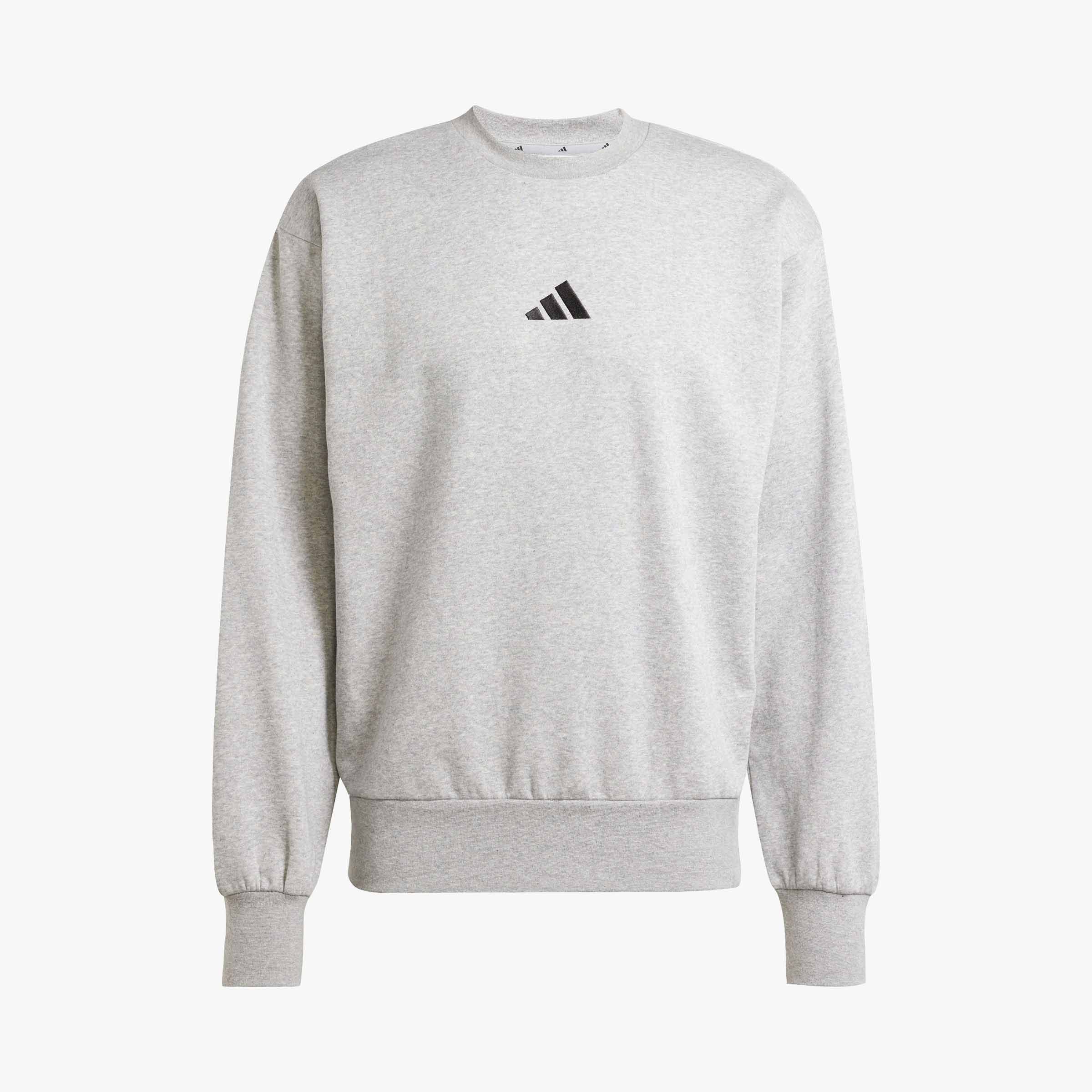 adidas Poler&oacute;n Essentials Feelcozy Felpa, GRIS, hi-res