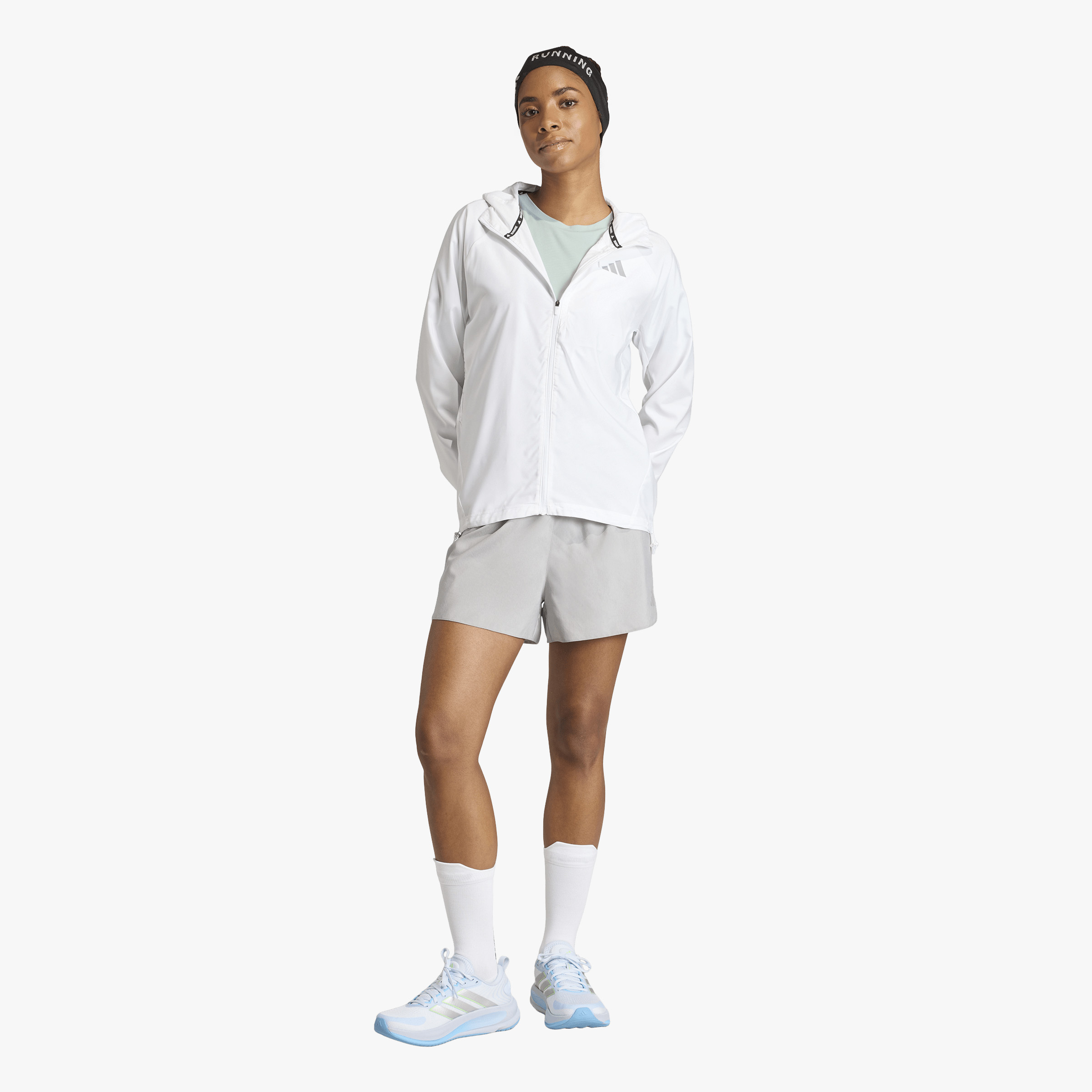 adidas Chaqueta de Running adi365 Essentials, BLANCO, hi-res
