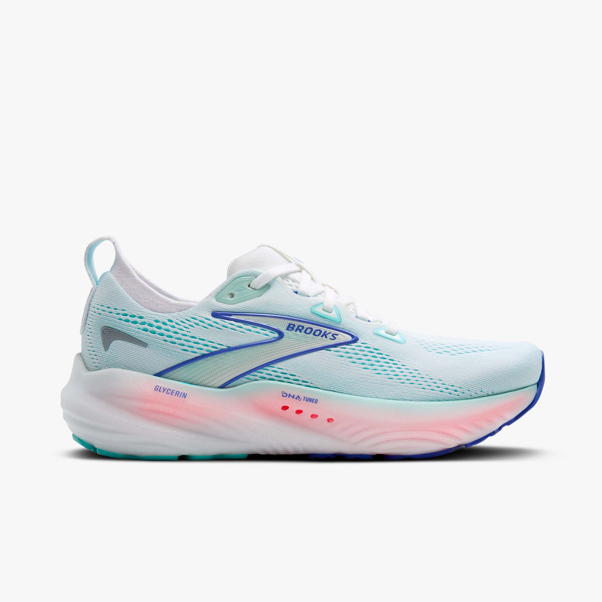 Brooks Zapatillas Glycerin 22, BLANCO, hi-res