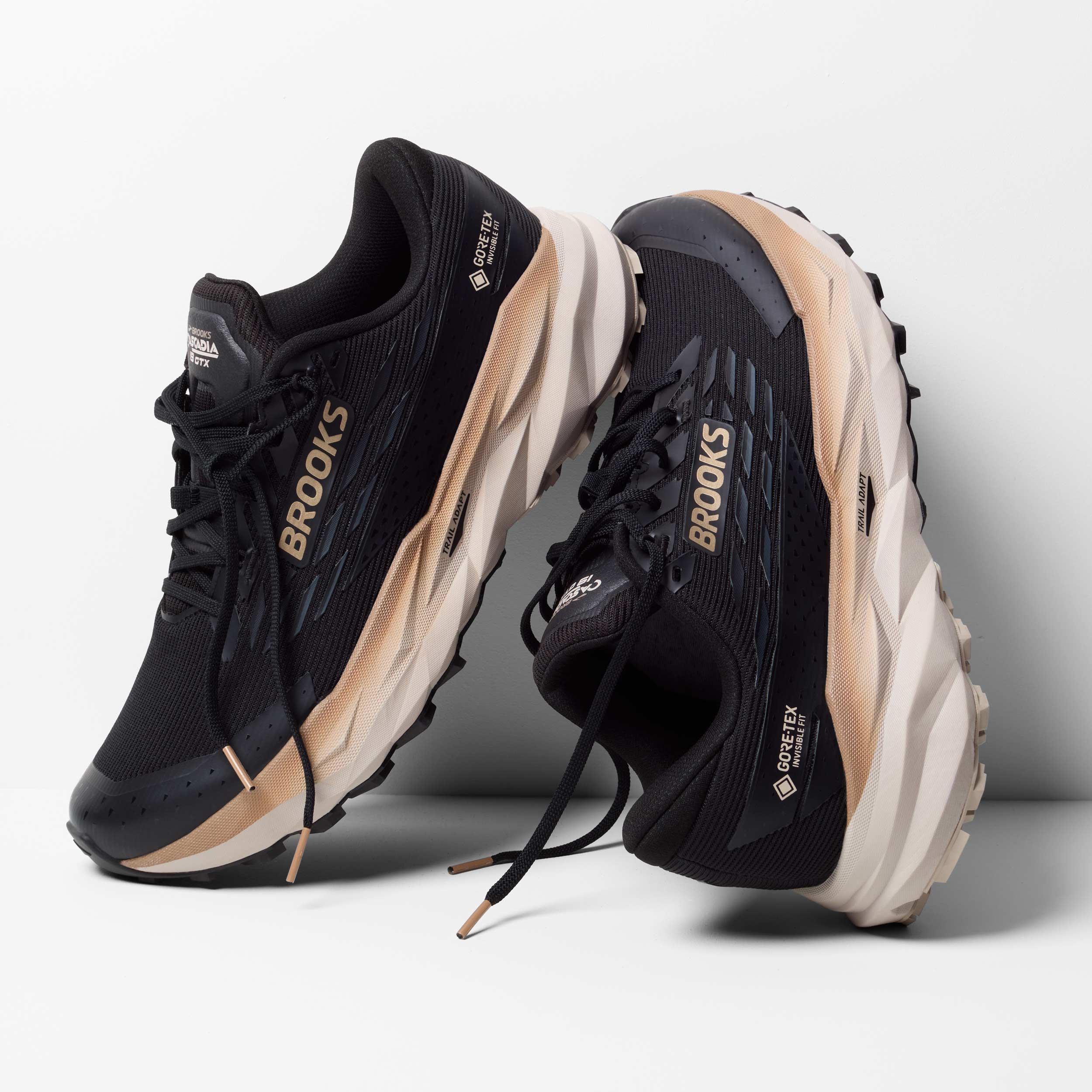 Brooks Zapatillas Cascadia 19 GTX, NEGRO, hi-res