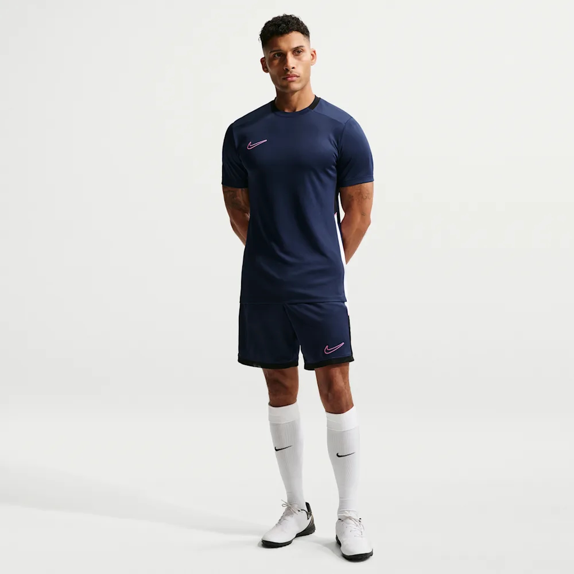 Nike Polera Academy, AZUL, hi-res