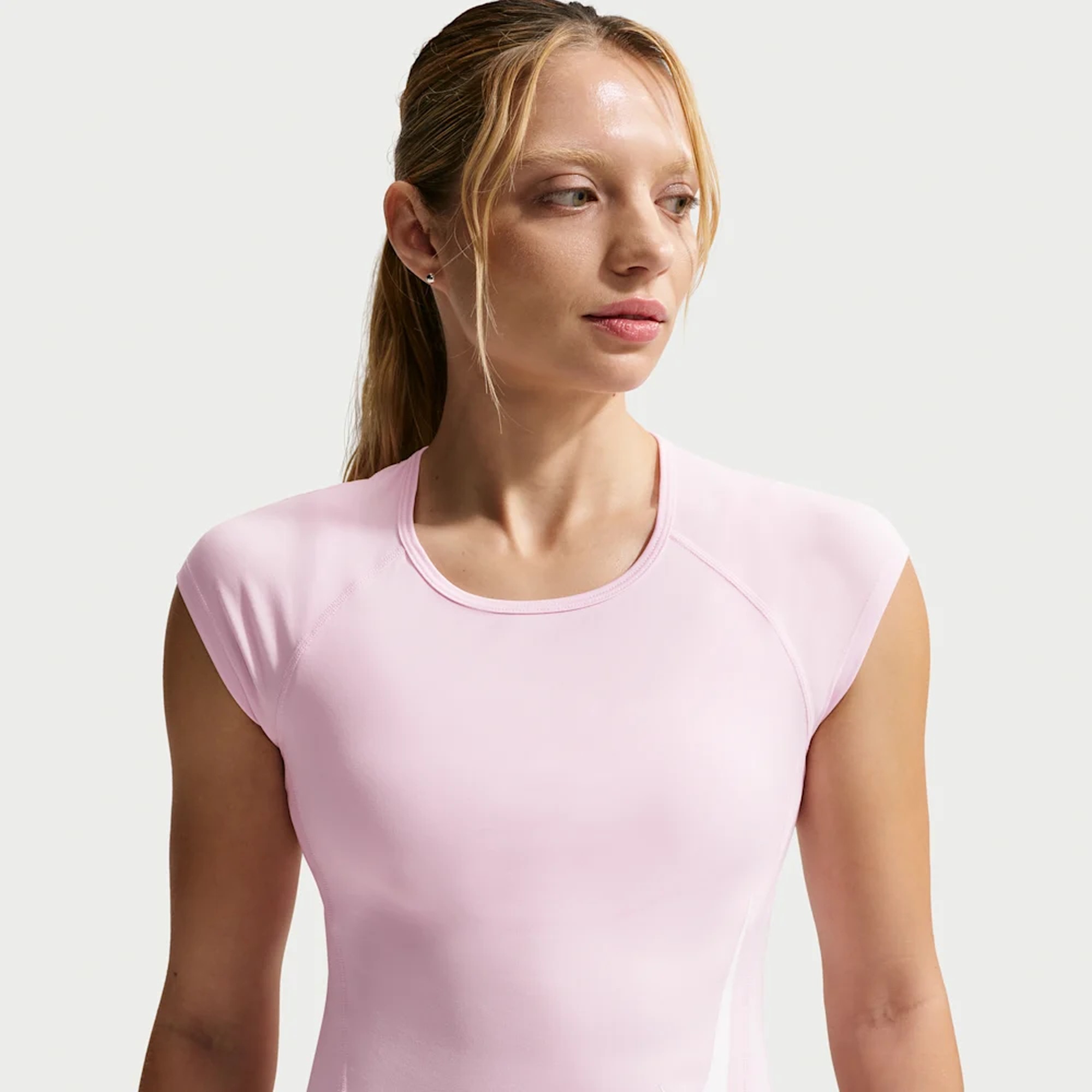 Nike Polera Tempo Swoosh, ROJO, hi-res
