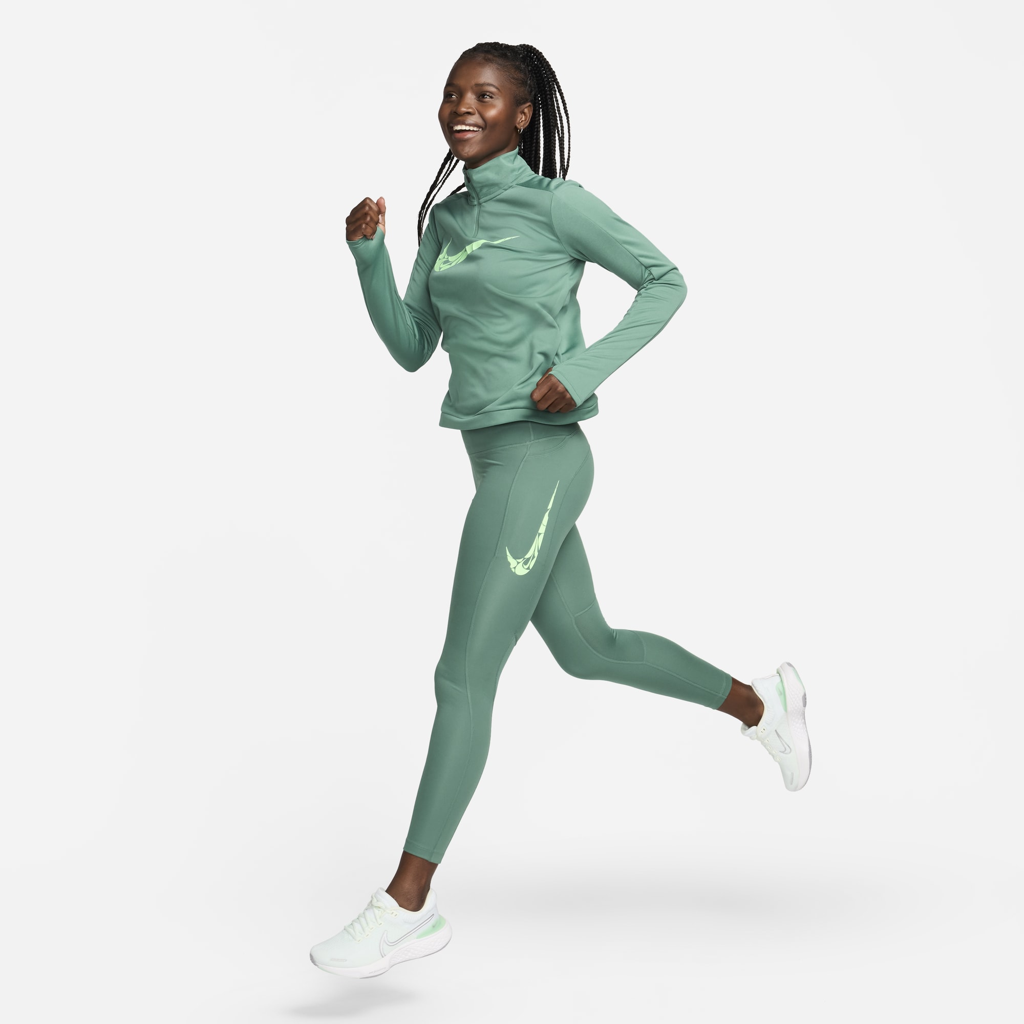 Nike Poler&oacute;n Swoosh, VERDE, hi-res