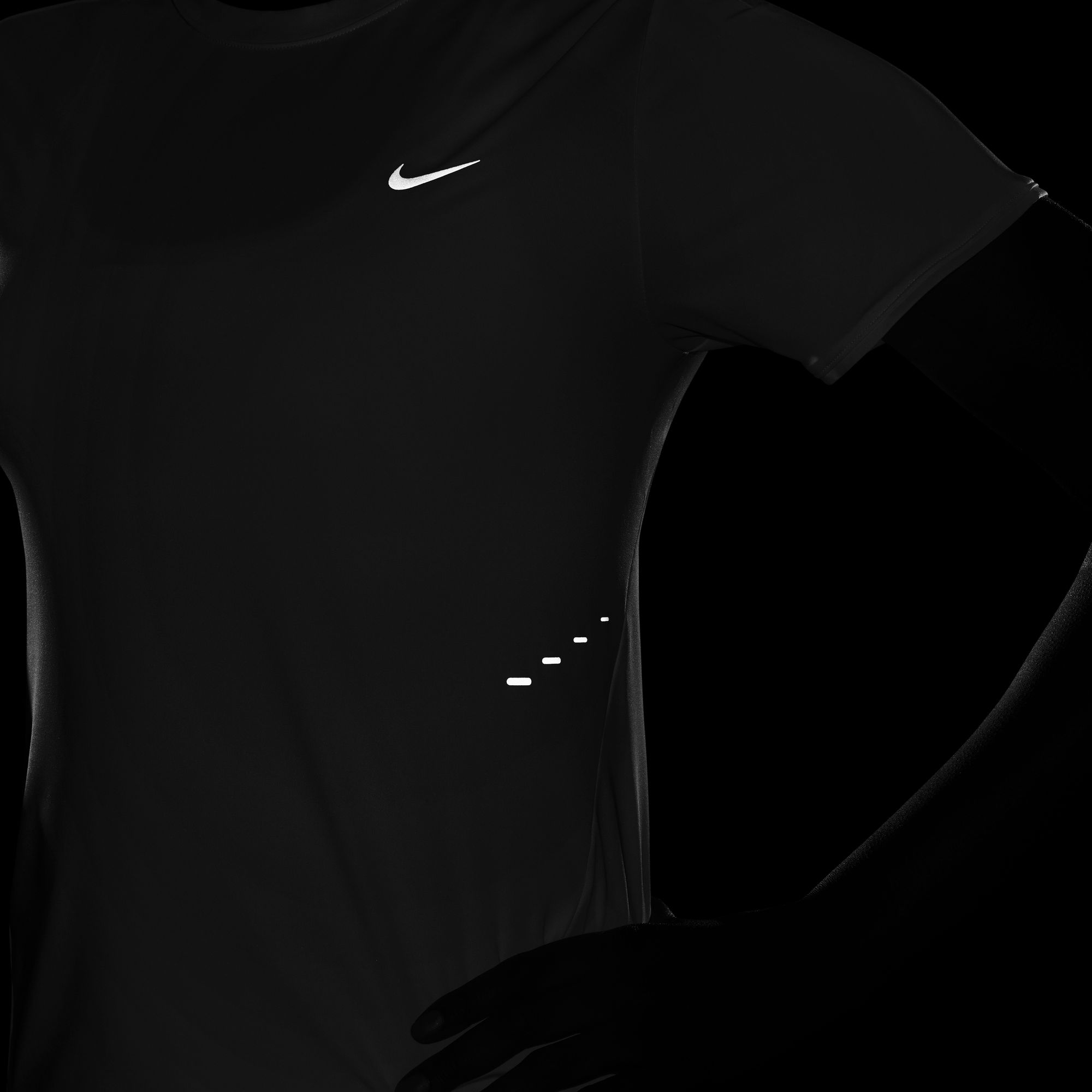 Nike Polera Swift, BLANCO, hi-res