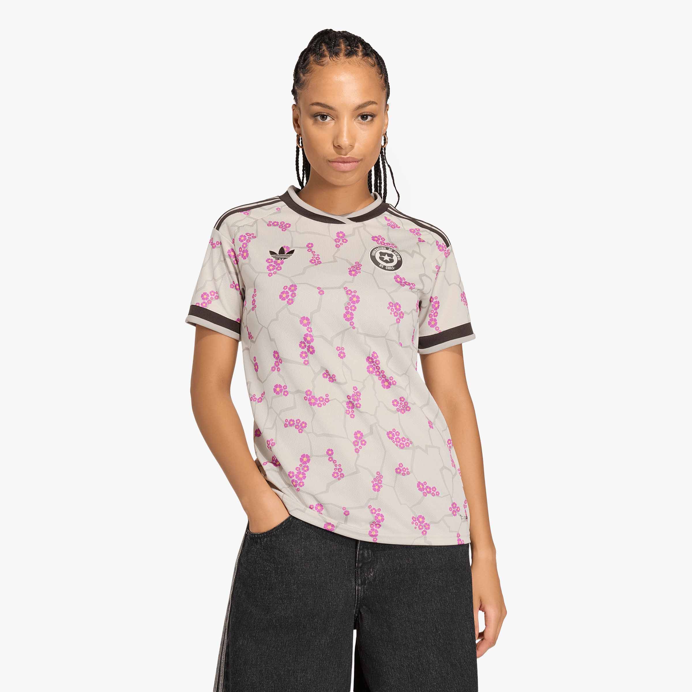 adidas Camiseta Chile Visitante 2026 Mujer, SURTIDO, hi-res